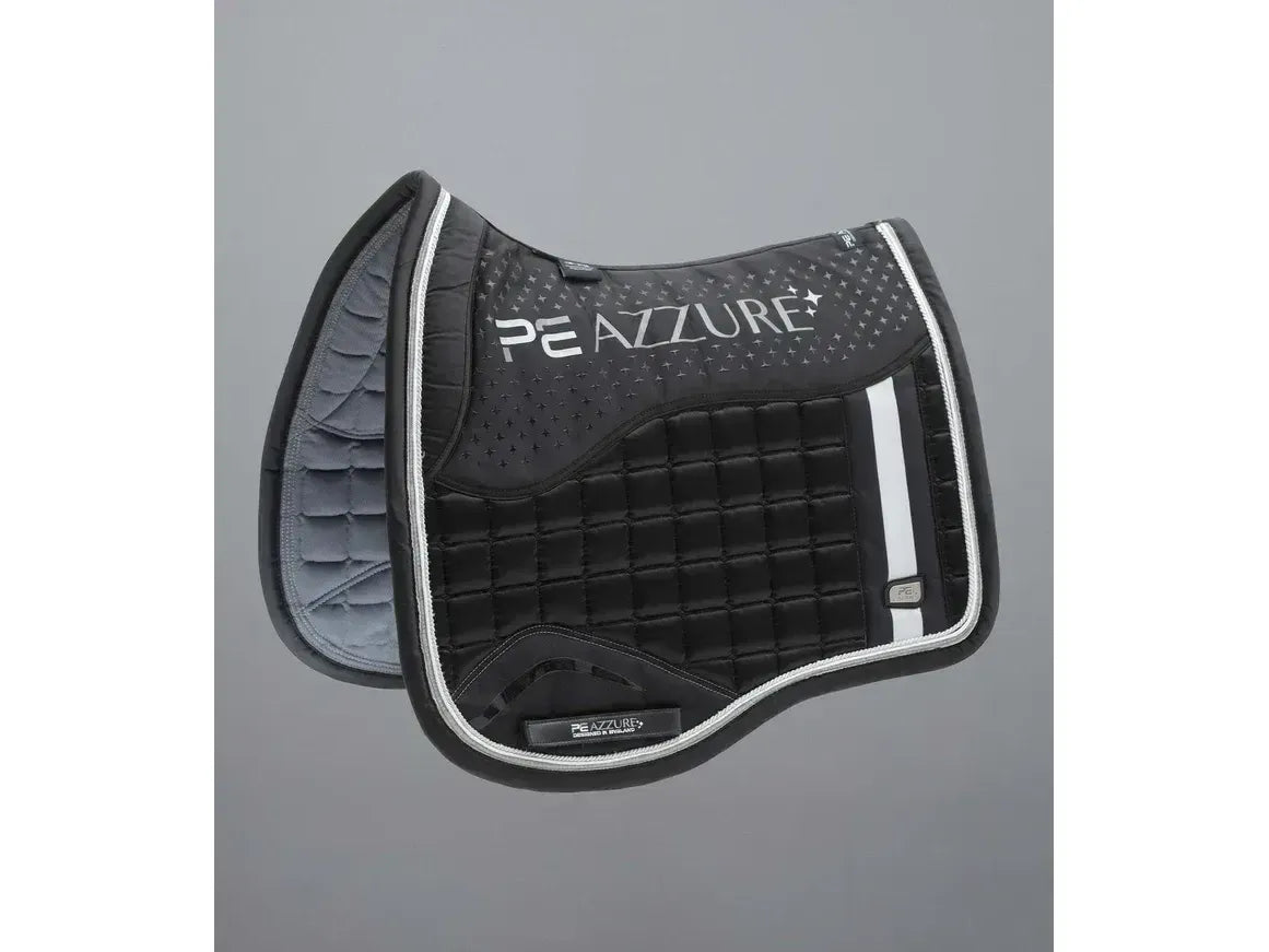Premier Equine Azzure Anti-Slip Satin Dressage Saddle Square