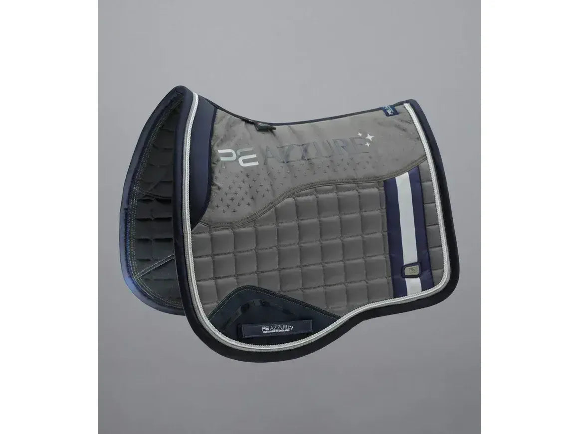 Premier Equine Azzure Anti-Slip Satin Dressage Saddle Square
