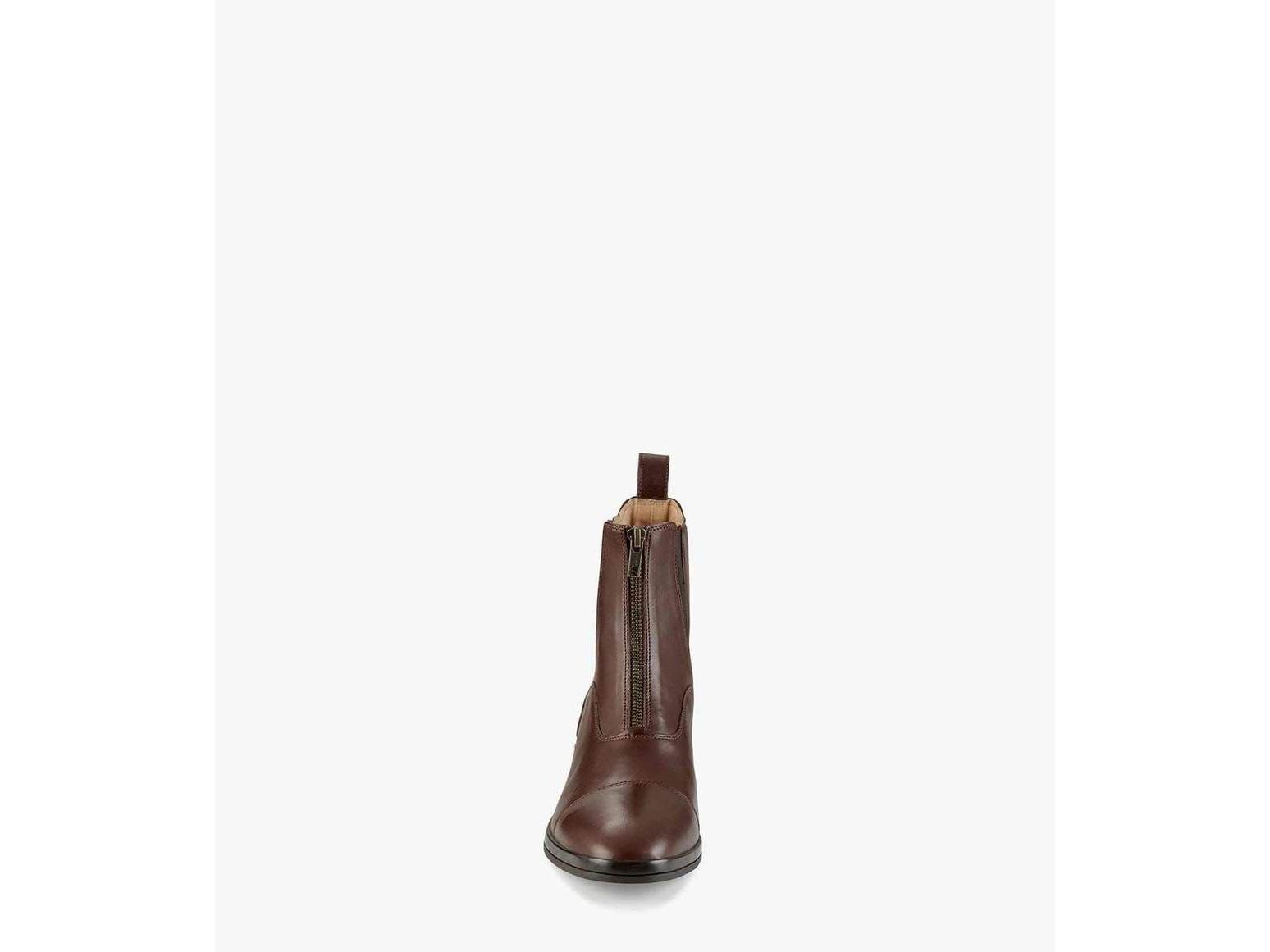 Premier Equine Balmoral Brown Leather Paddock/Riding Boots