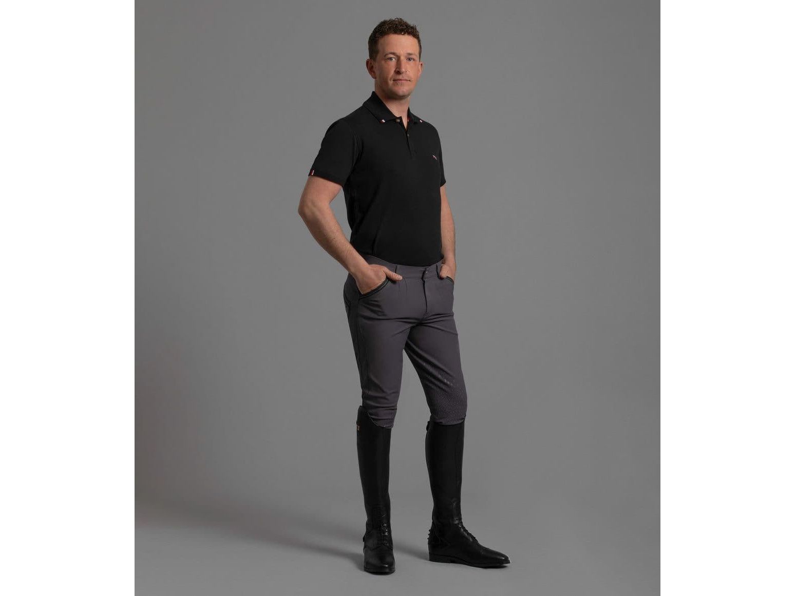Premier Equine Barusso Mens Gel Knee Riding Breeches