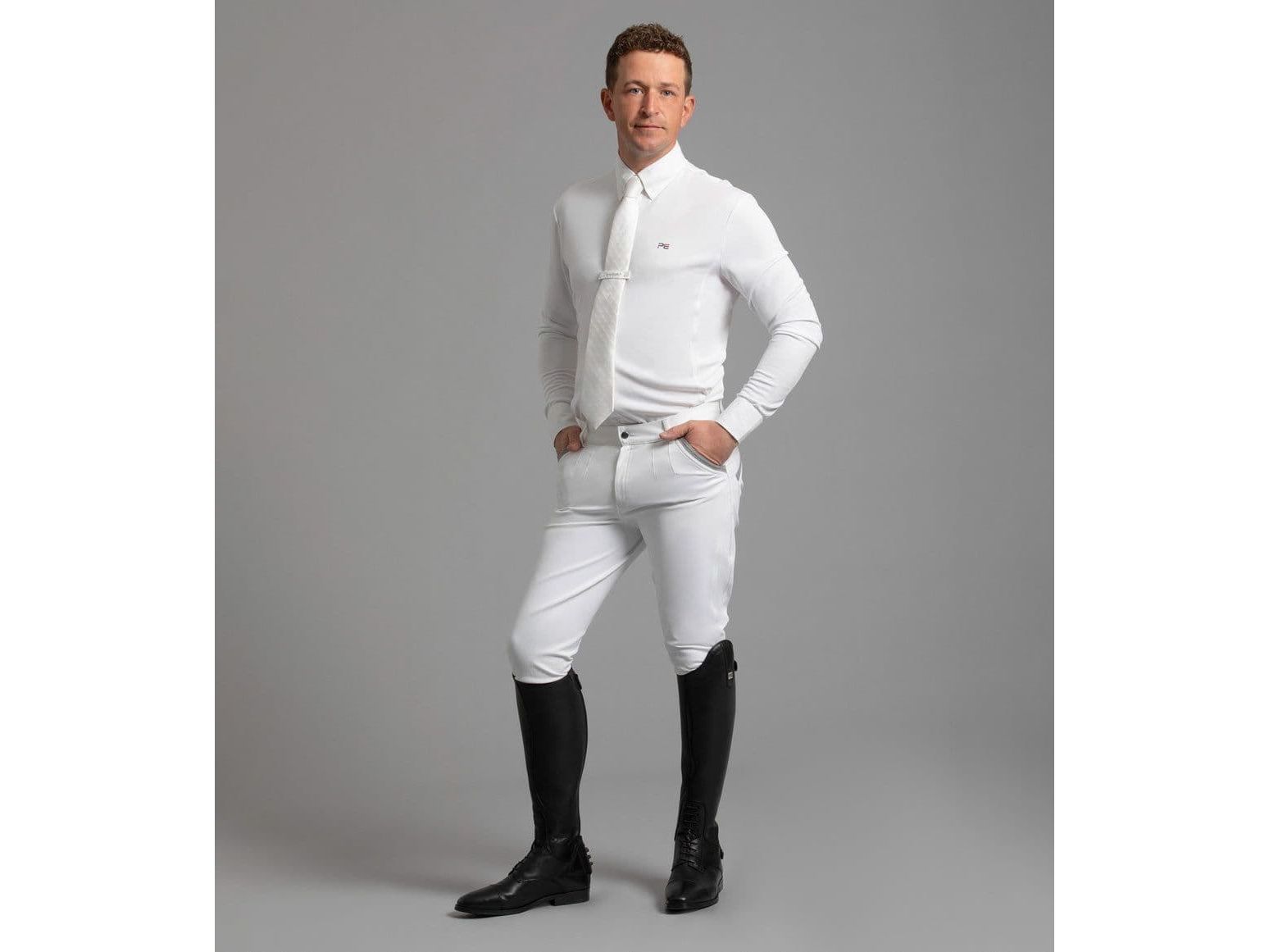 Premier Equine Barusso Mens Gel Knee Riding Breeches