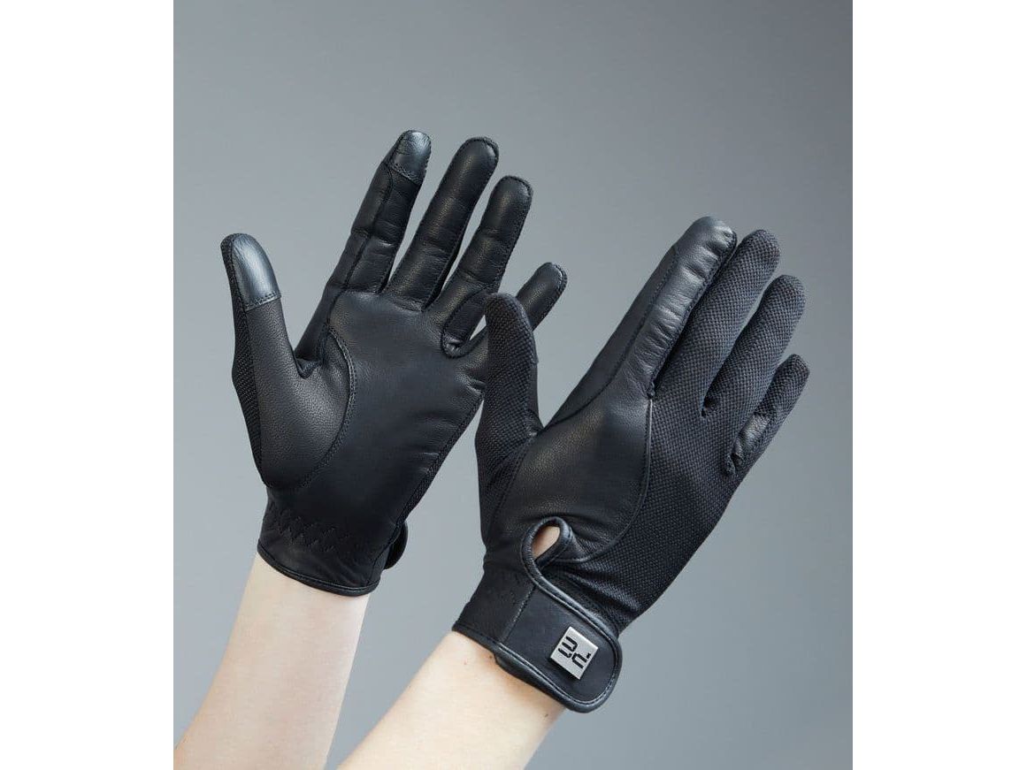 Premier Equine Bordoni Leather Mesh Riding Gloves