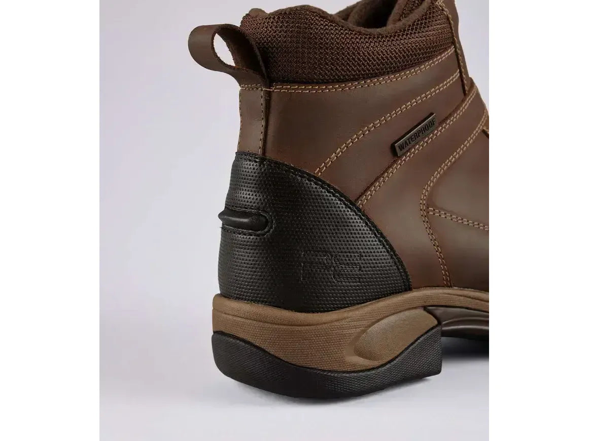 Premier Equine Borelli Waterproof Zipped Boot Brown
