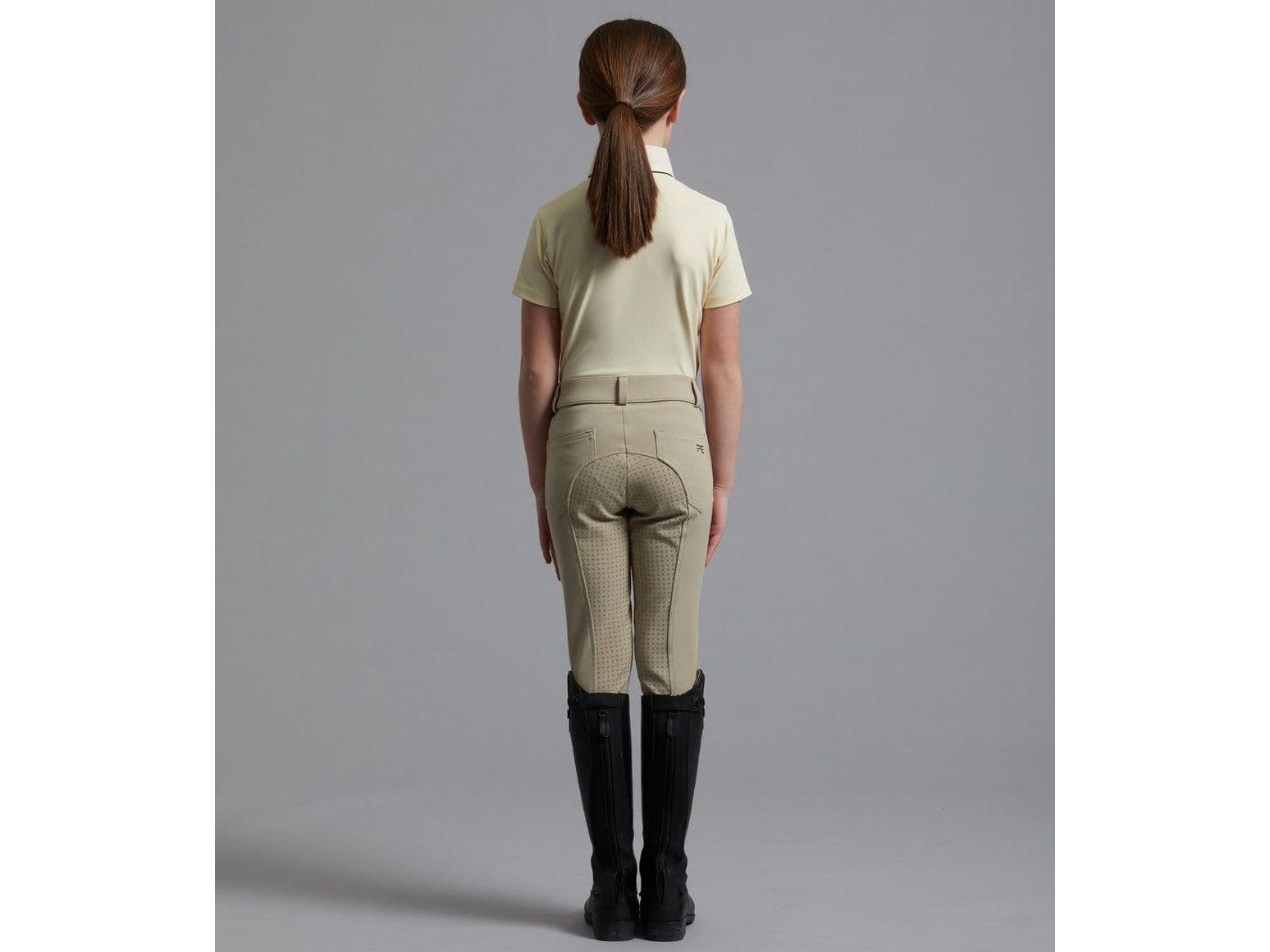 Premier Equine Brava Girls Full Seat Gel Competiton Riding Breeches