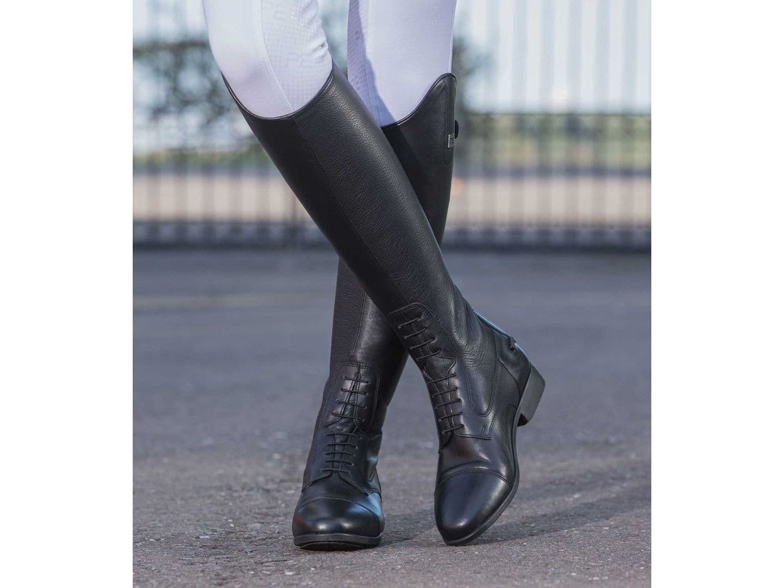 Premier Equine Calanthe Ladies Leather Field Tall Riding Boots