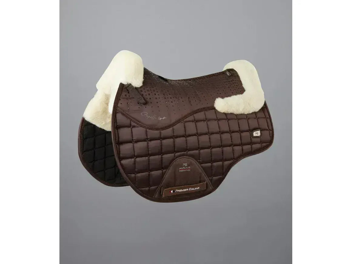 Premier Equine Capella Close Contact Merino Wool GP/Jump Saddle Square