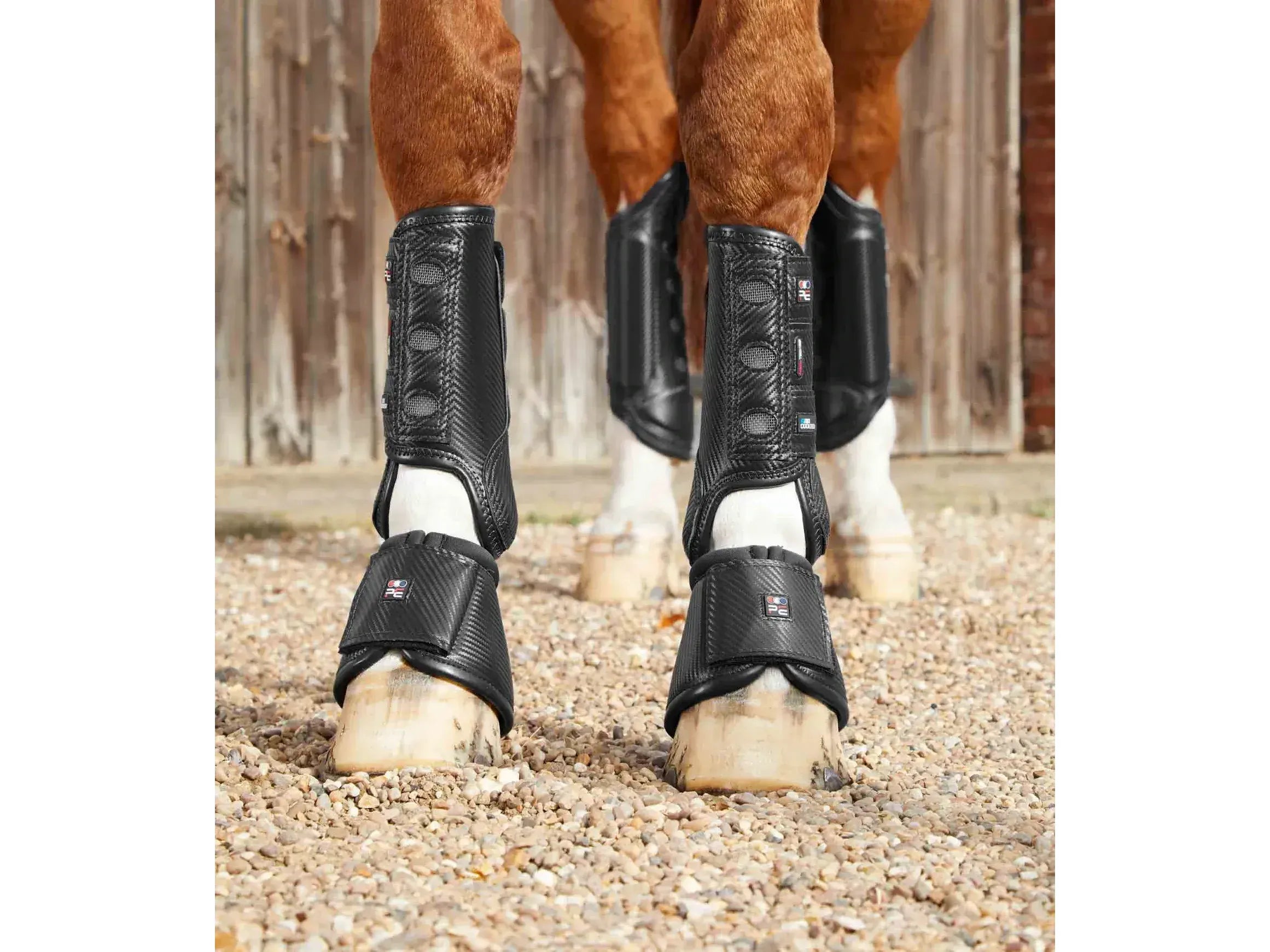 Premier Equine Carbon Wrap Over Reach Boots