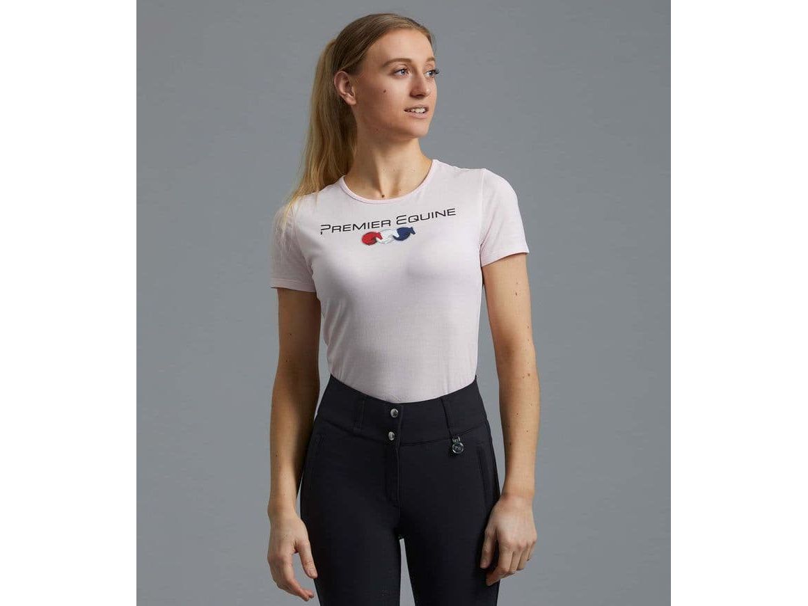 Premier Equine Chiaro Ladies Cotton Riding T-Shirt