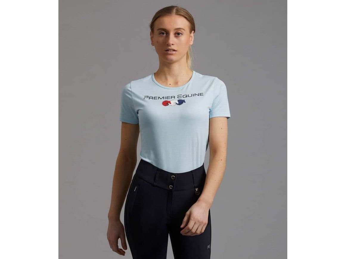 Premier Equine Chiaro Ladies Cotton Riding T-Shirt