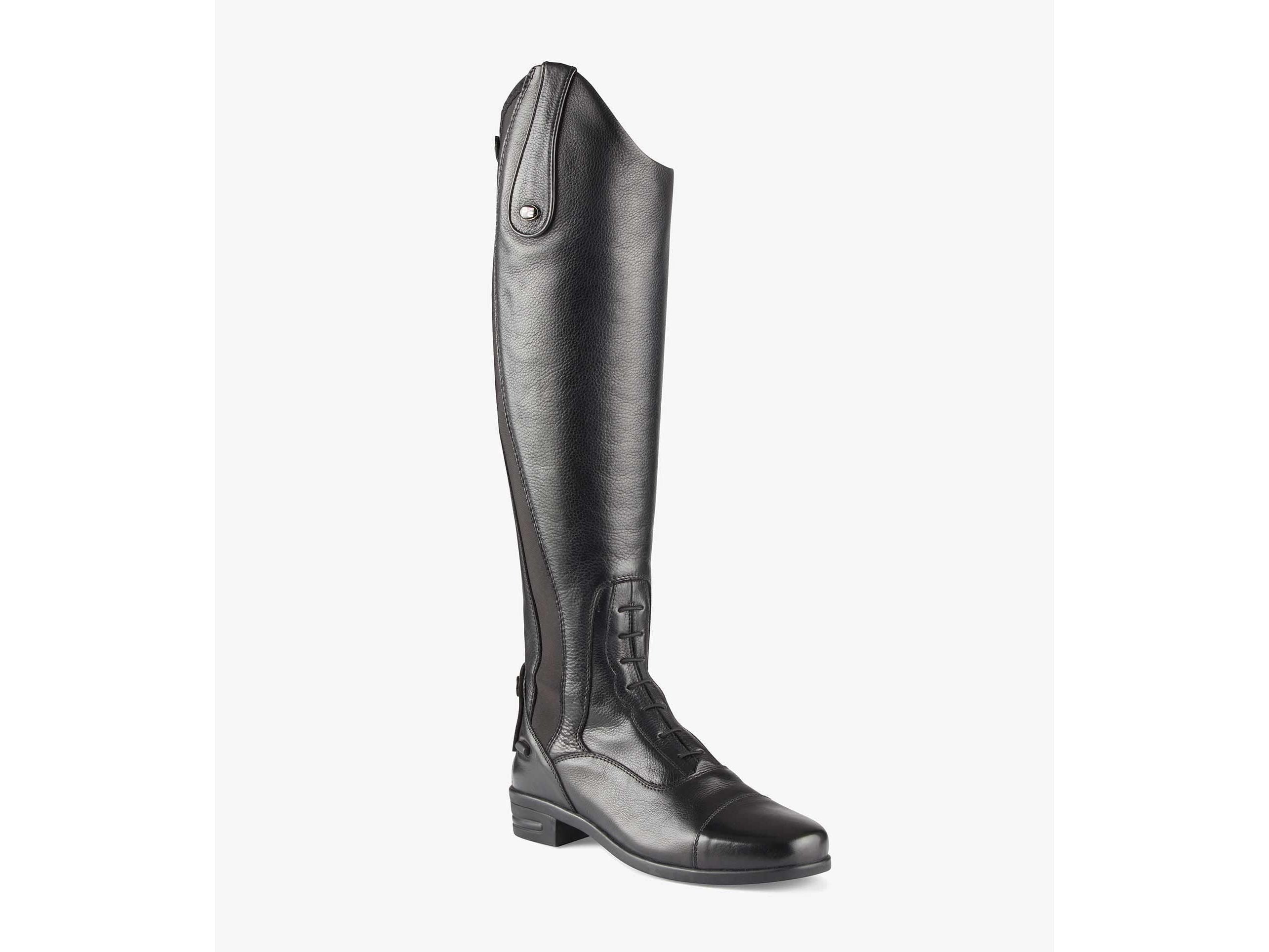 Premier Equine Chisouri Ladies Black Long Leather Field Riding Boots