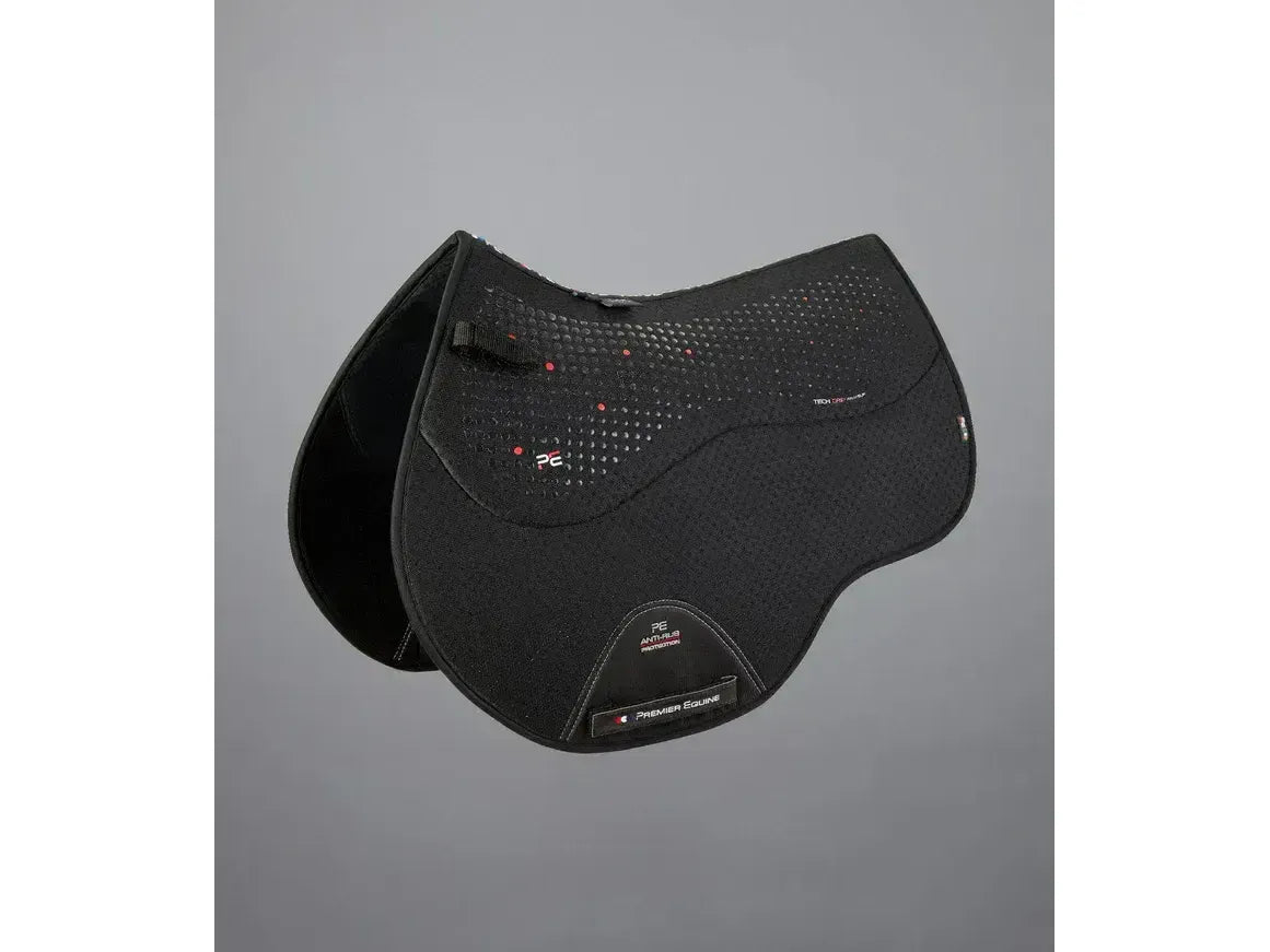 Premier Equine Close Contact Airtechnology Anti-Slip GP/Jump Saddle Square