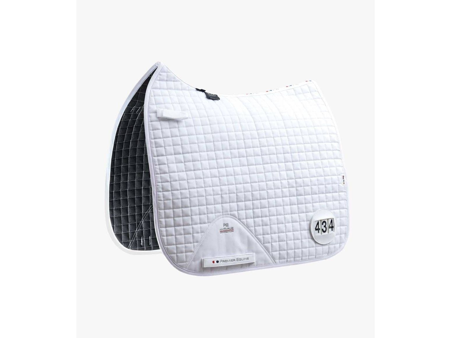 Premier Equine Close Contact Cotton Dressage Competition Saddle Pad