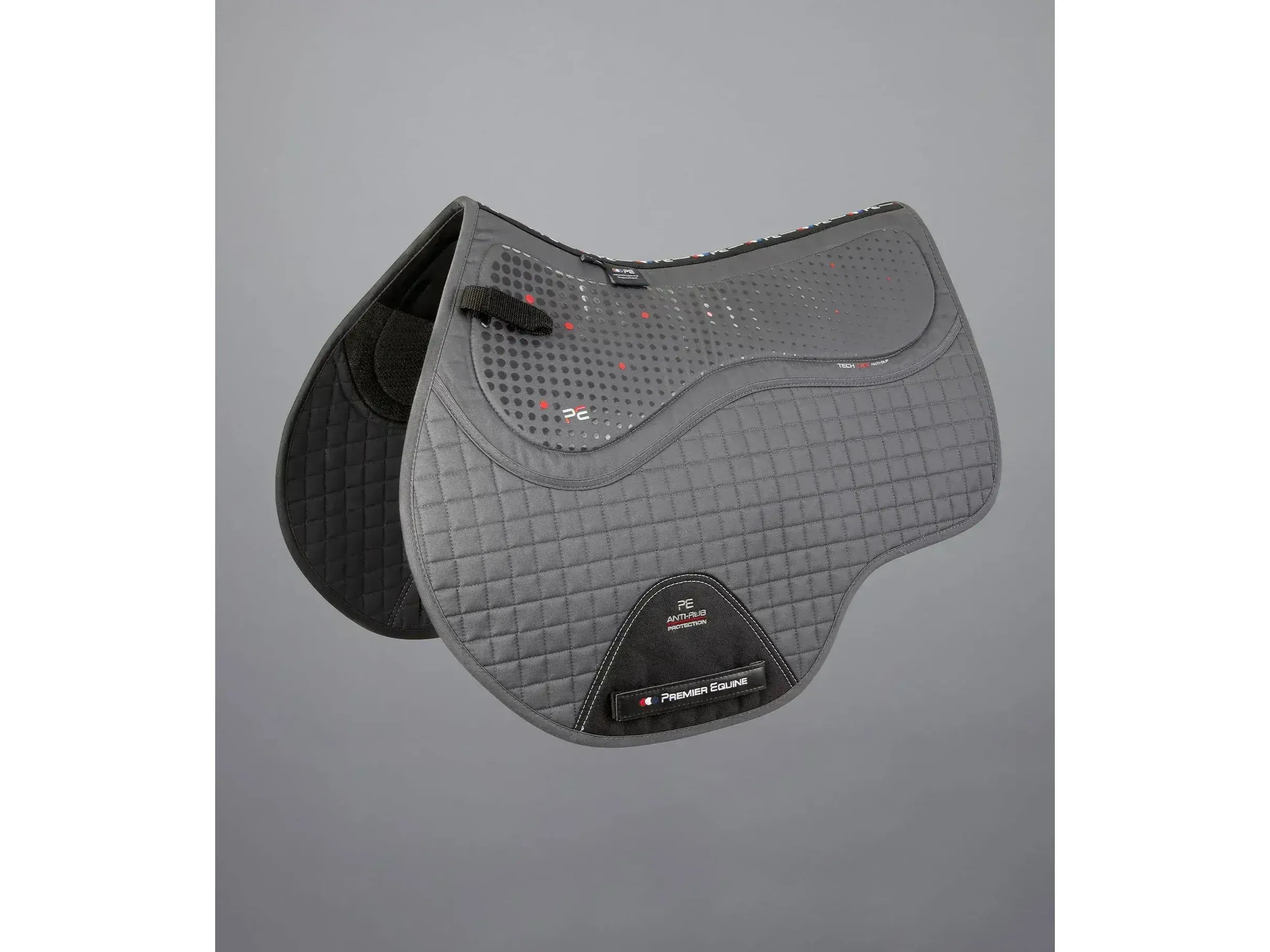 Premier Equine Close Contact Tech Grip Pro Anti-Slip GP/Jump Saddle Square