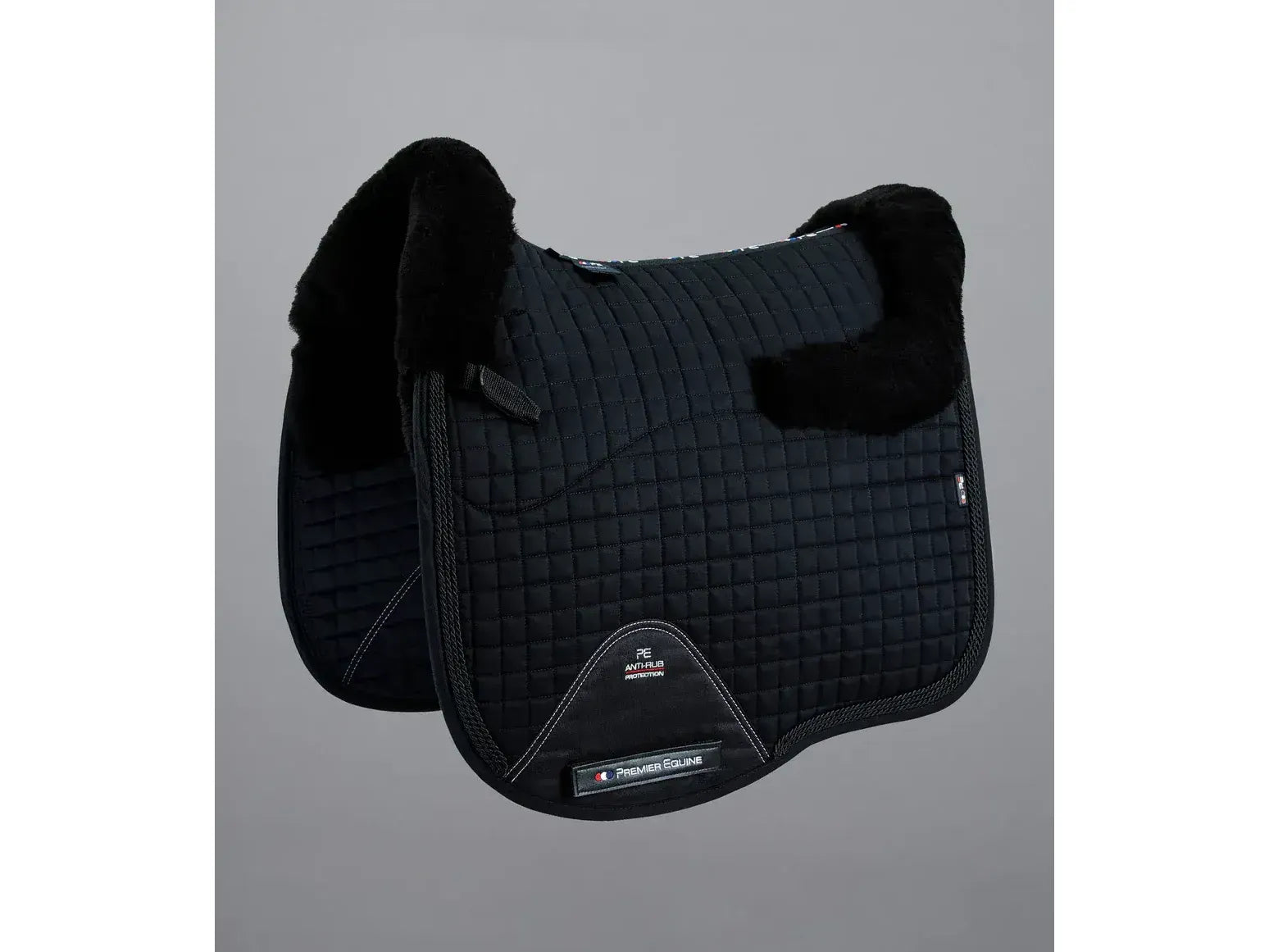 Premier Equine Close Contact Wool Half Lined European Dressage Saddle Square