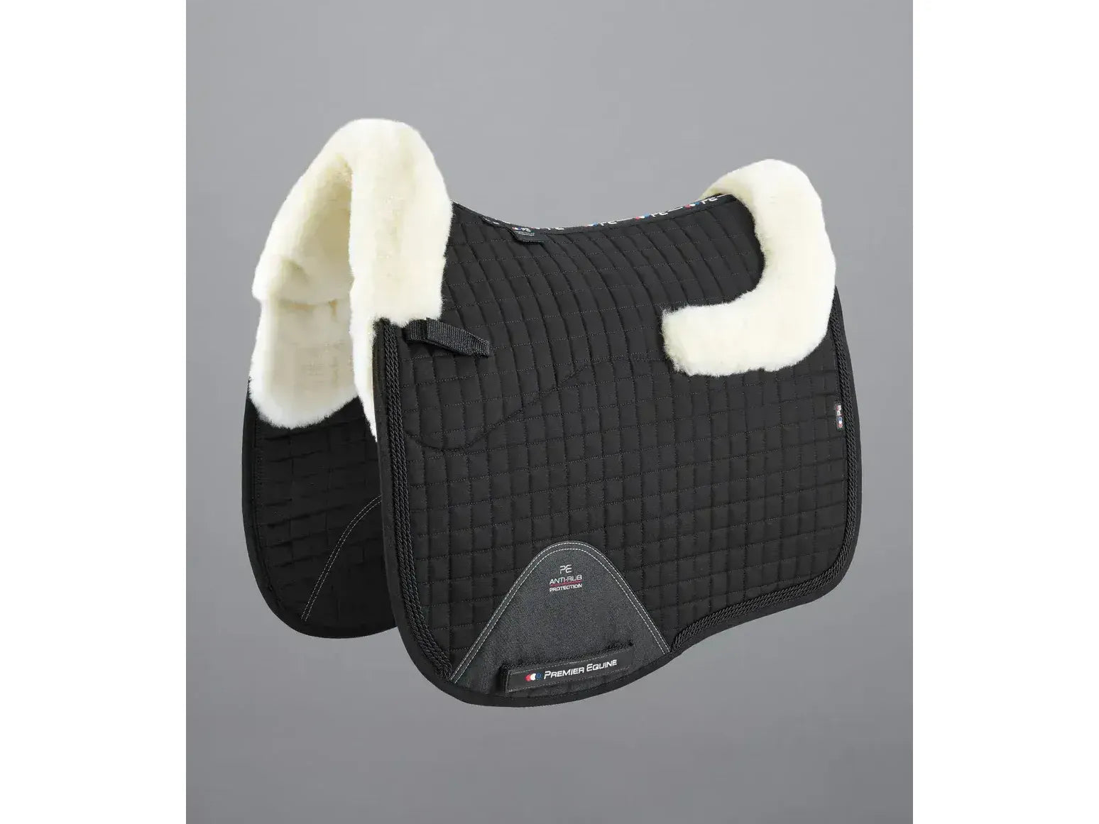 Premier Equine Close Contact Wool Half Lined European Dressage Saddle Square