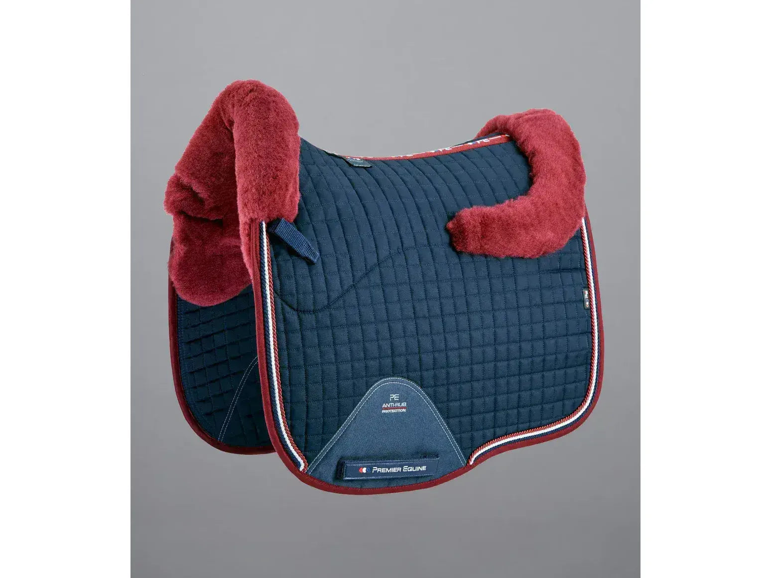 Premier Equine Close Contact Wool Half Lined European Dressage Saddle Square