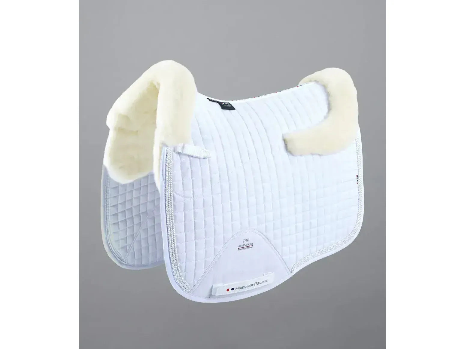 Premier Equine Close Contact Wool Half Lined European Dressage Saddle Square