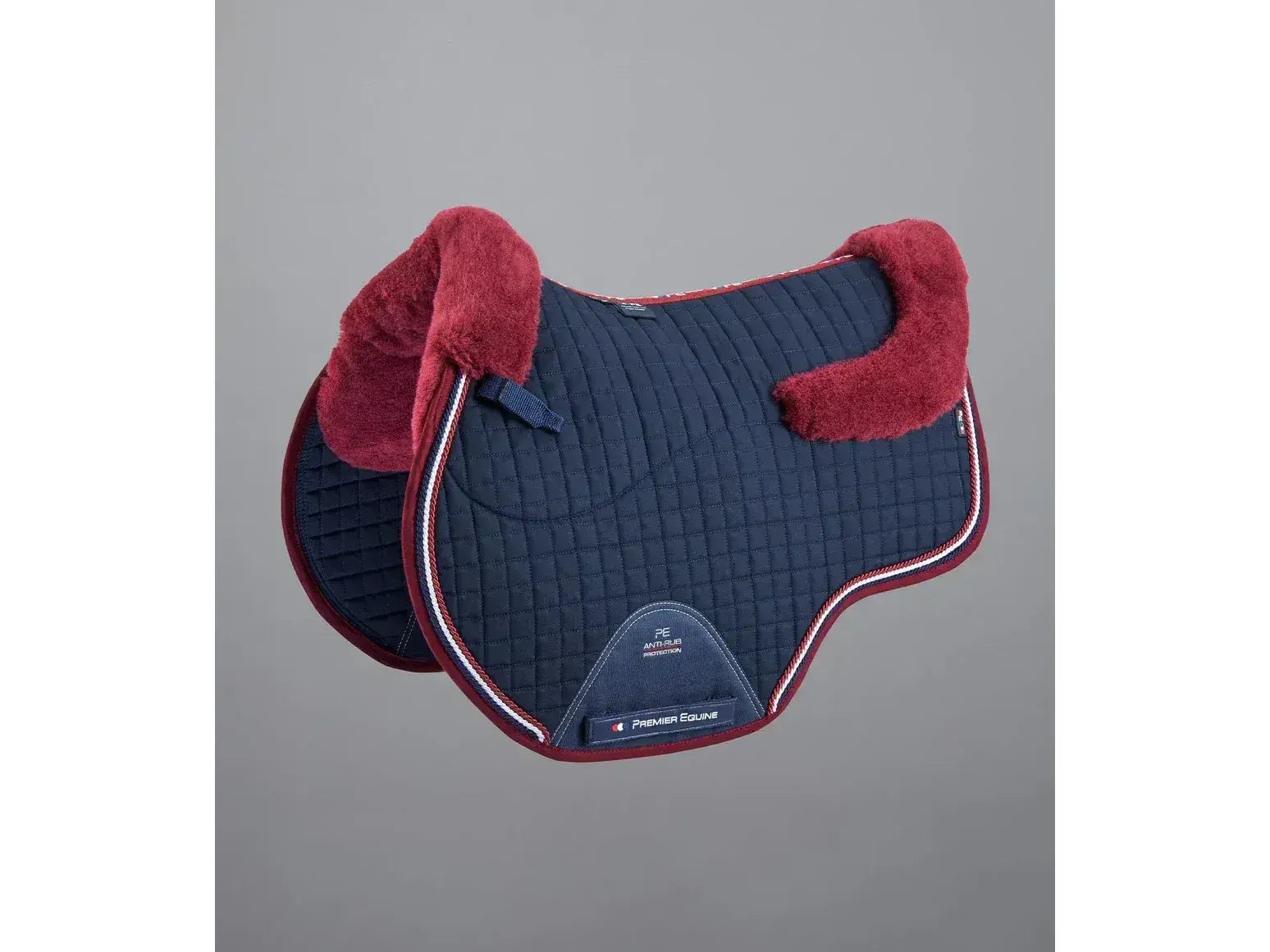 Premier Equine Close Contact Wool Half Lined European GP/Jump Saddle Square
