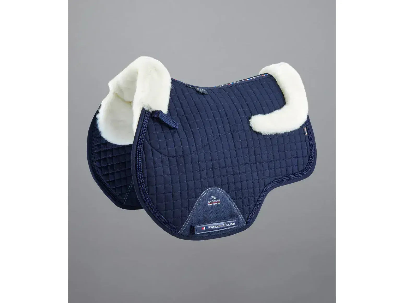 Premier Equine Close Contact Wool Half Lined European GP/Jump Saddle Square