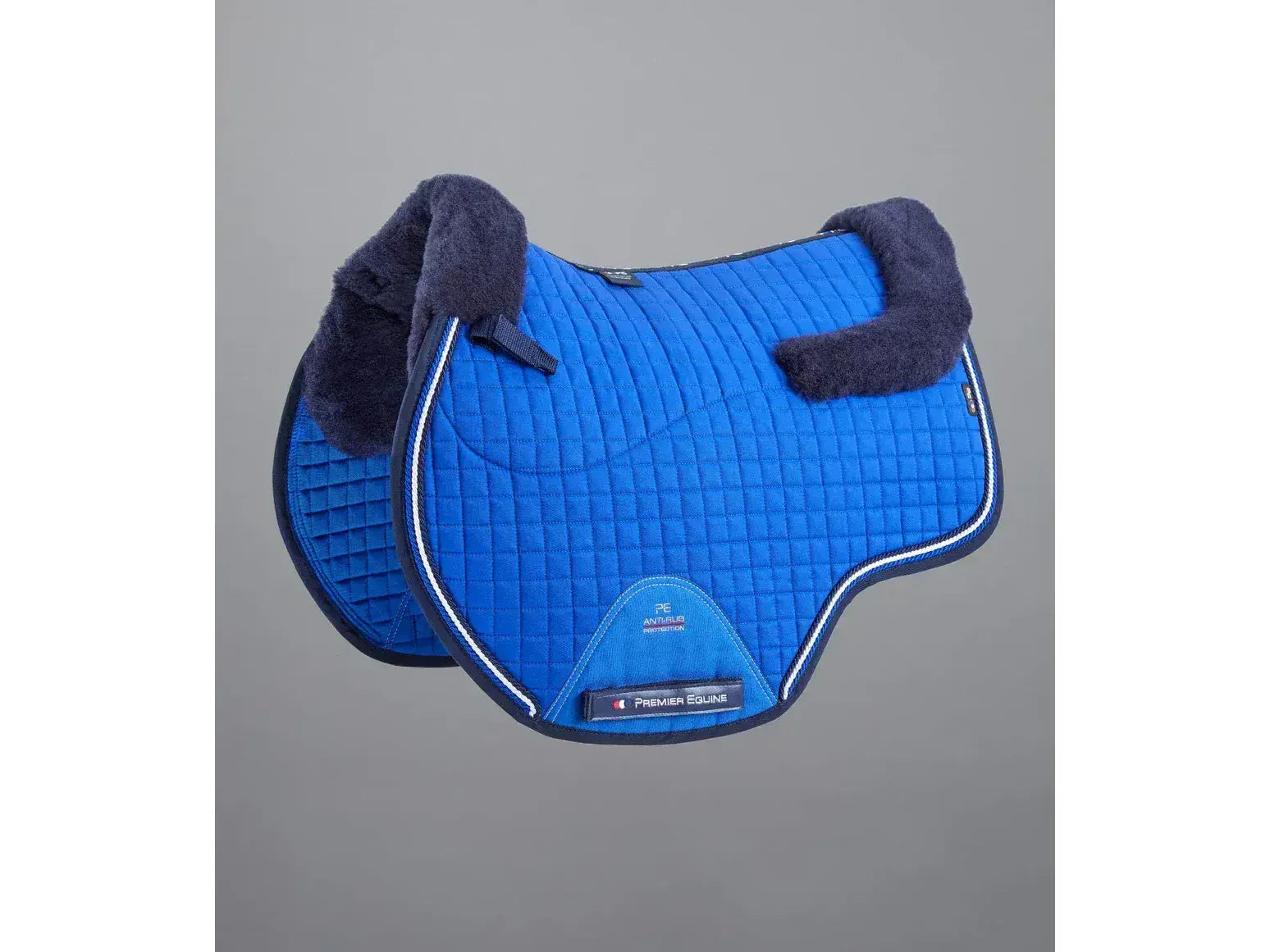 Premier Equine Close Contact Wool Half Lined European GP/Jump Saddle Square