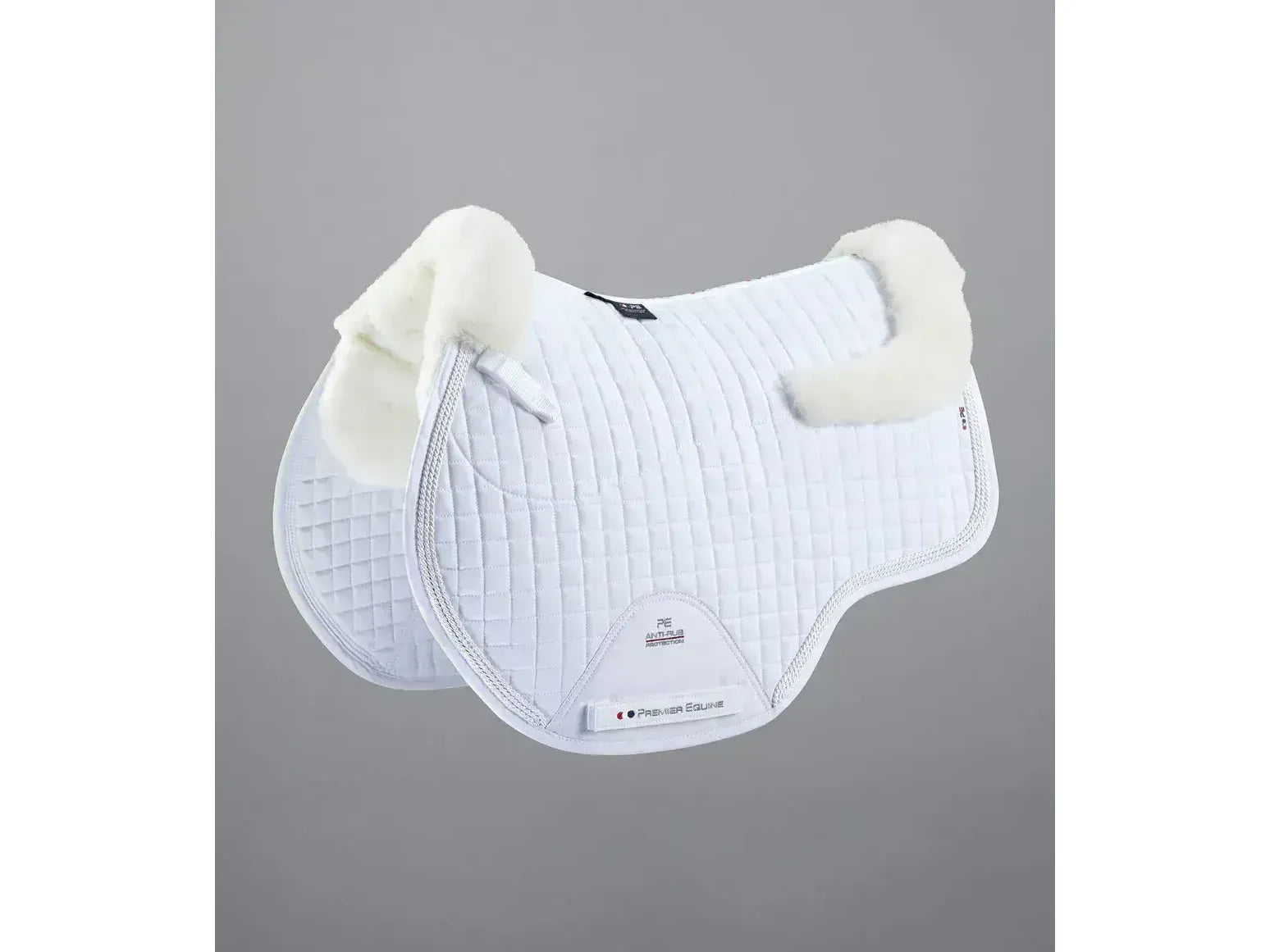 Premier Equine Close Contact Wool Half Lined European GP/Jump Saddle Square
