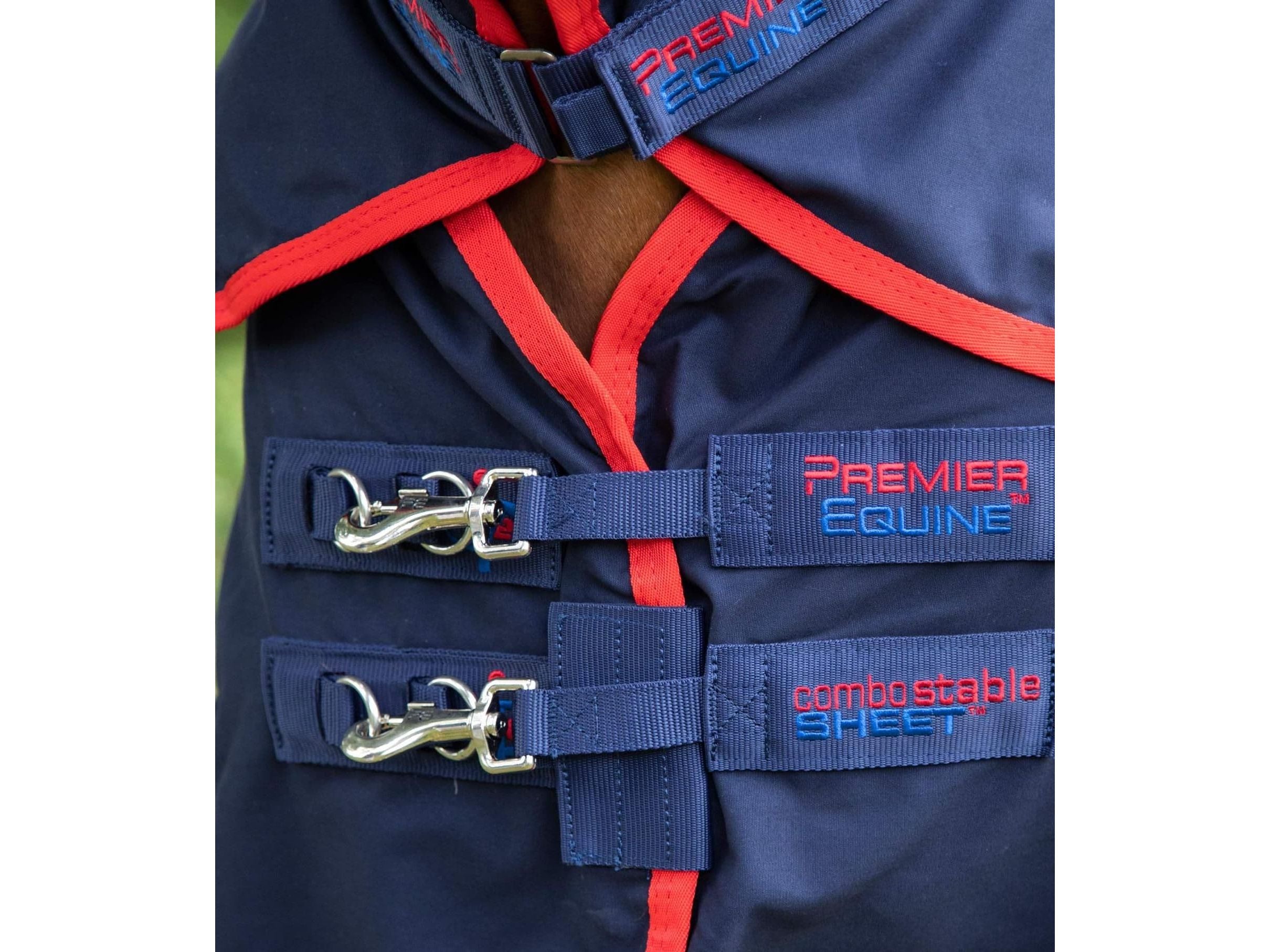 Premier Equine Combo Stable Sheet Navy