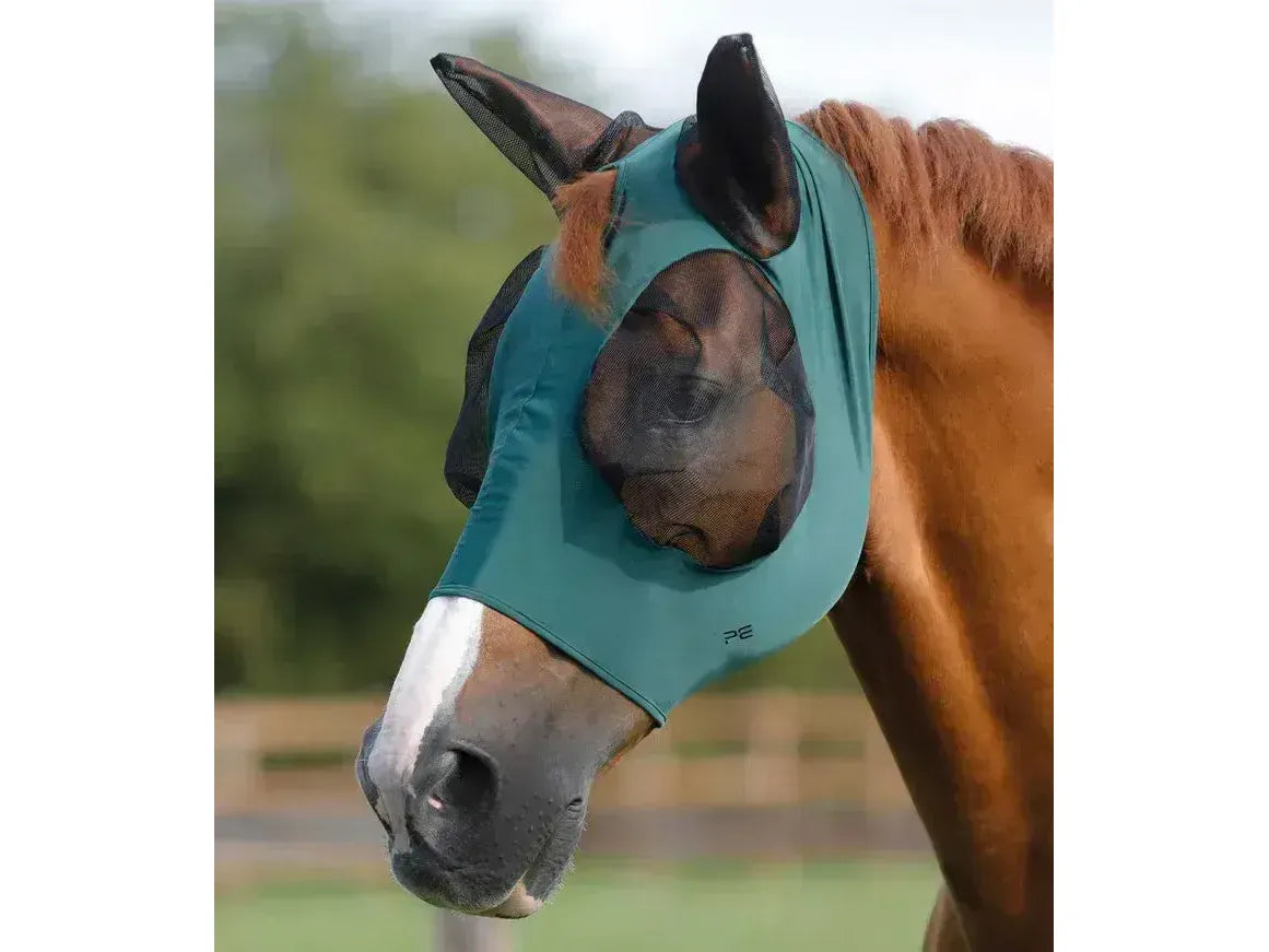 Premier Equine Comfort Tech Lycra Fly Mask