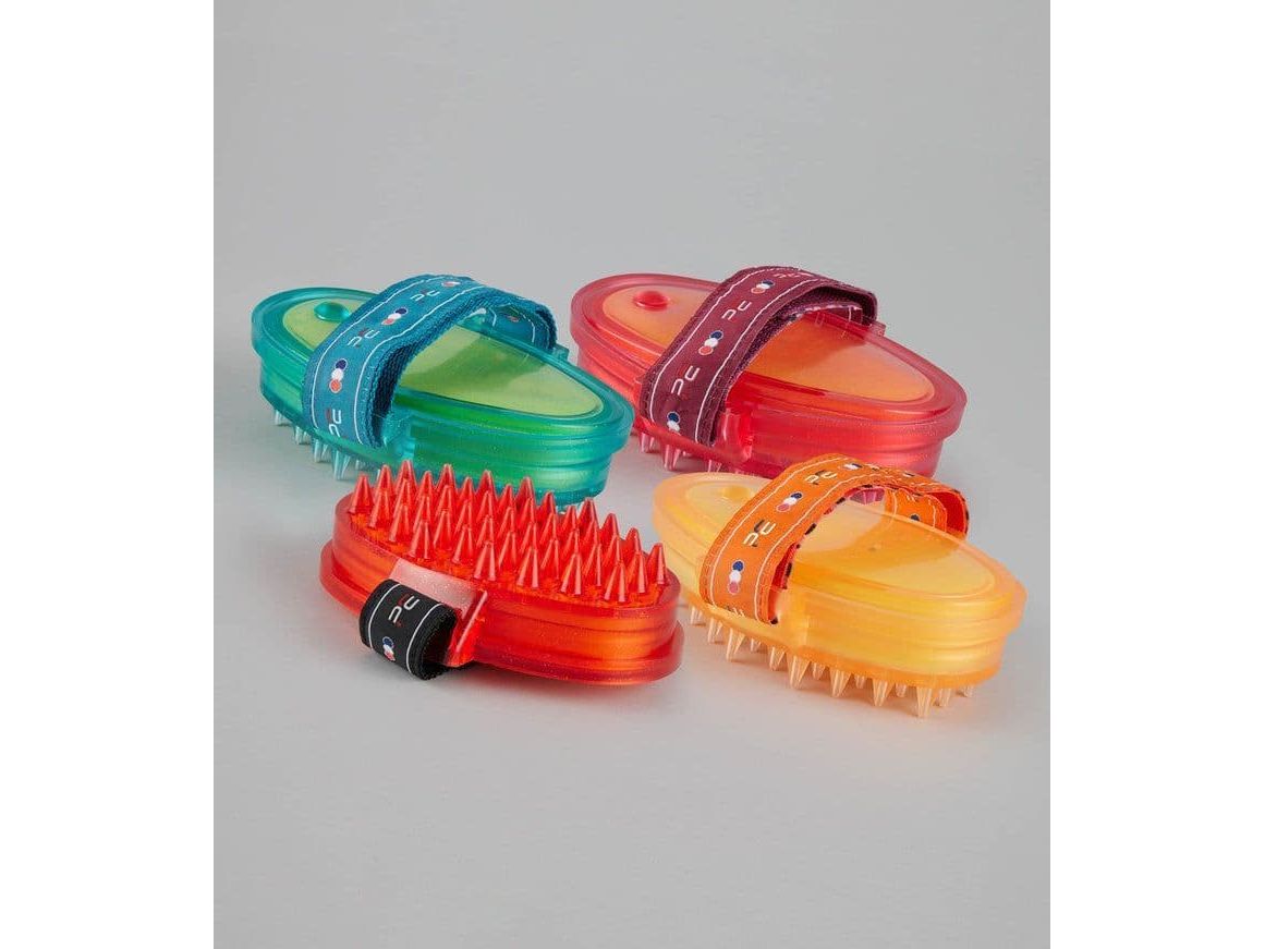 Premier Equine Curry Comb with Integrated Sponge