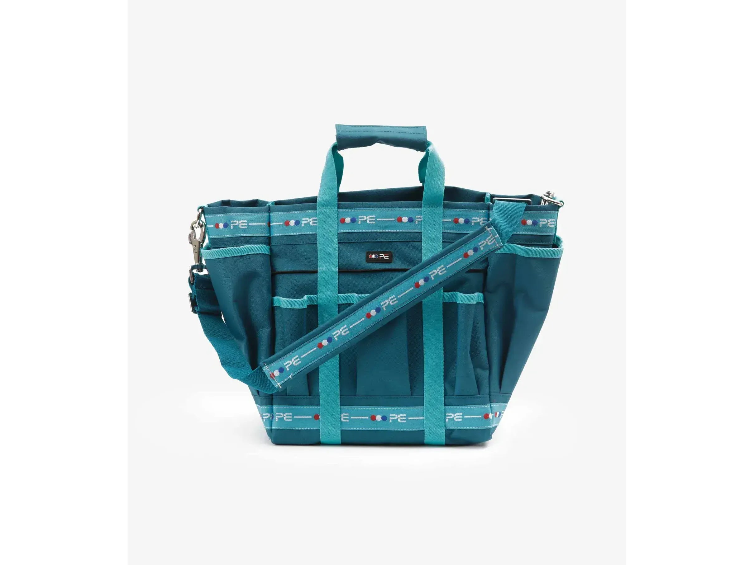 Premier Equine Grooming Kit Bag Med Blue & Peacock