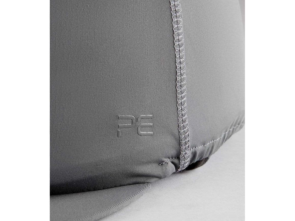 Premier Equine Jersey Hat Silk with Faux Fur Pom Pom