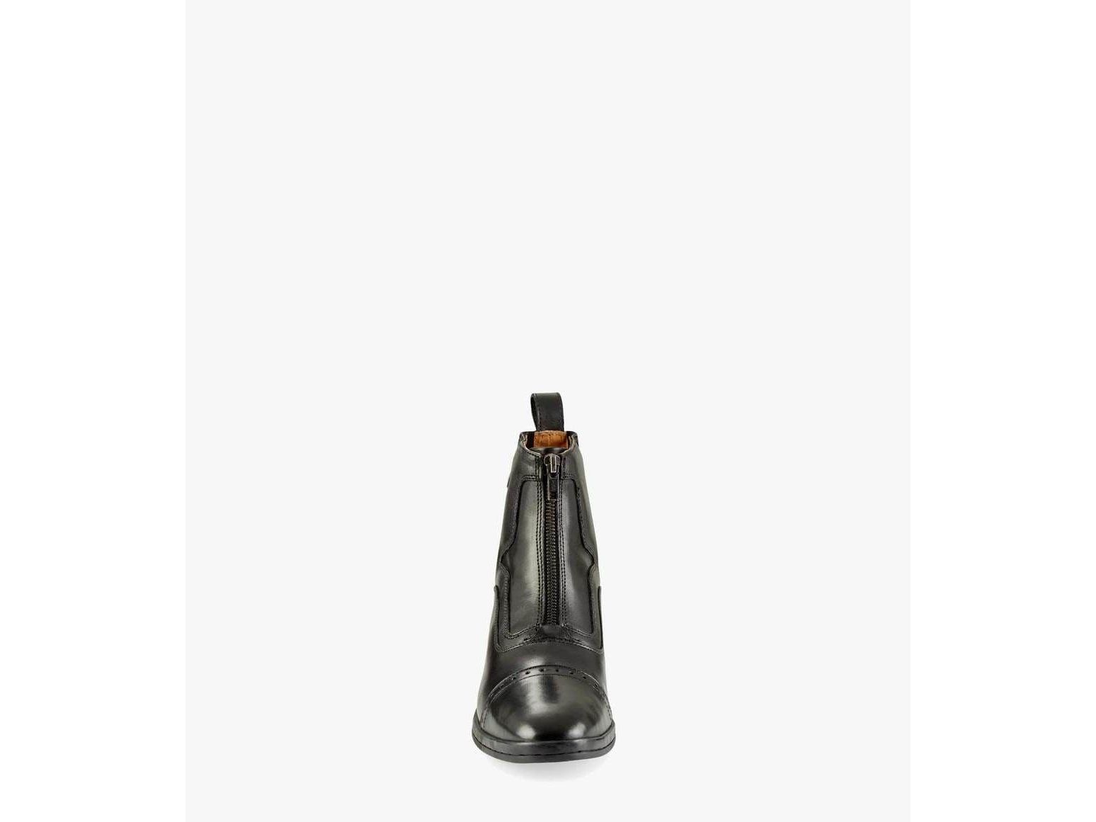 Premier Equine Loxley Ladies Black Leather Paddock Boots