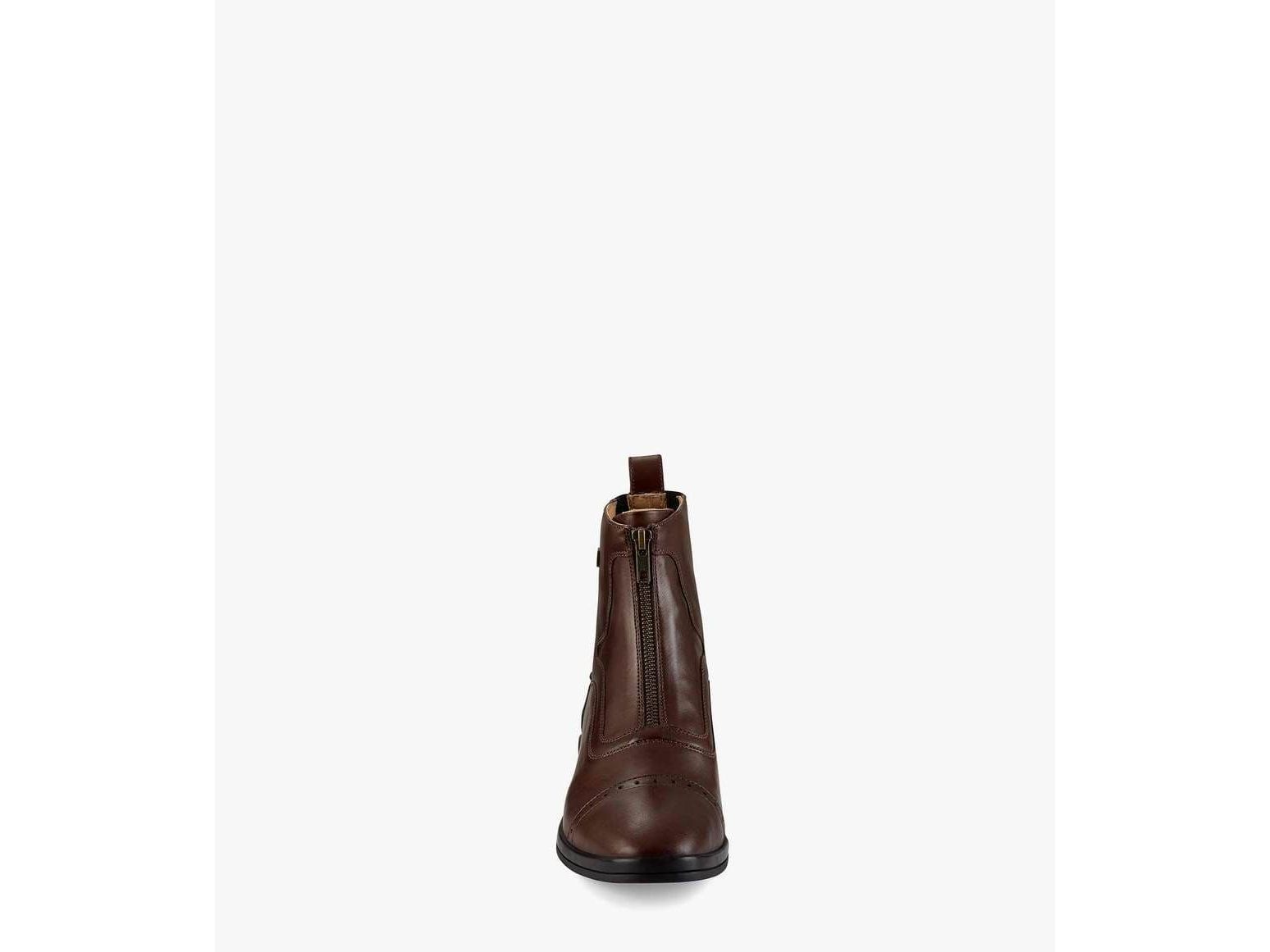 Premier Equine Loxley Ladies Leather Cognac Paddock Boots