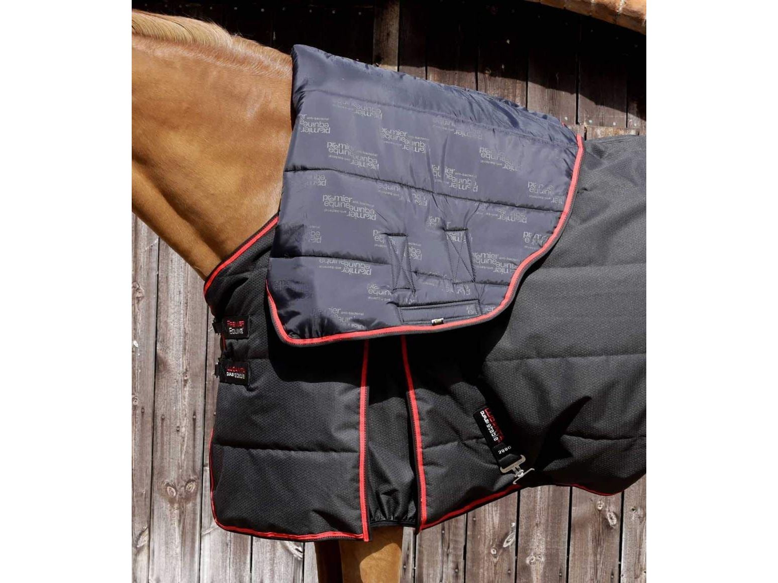 Premier Equine Lucanta Duplex 200g Stable Rug with Neck Cover