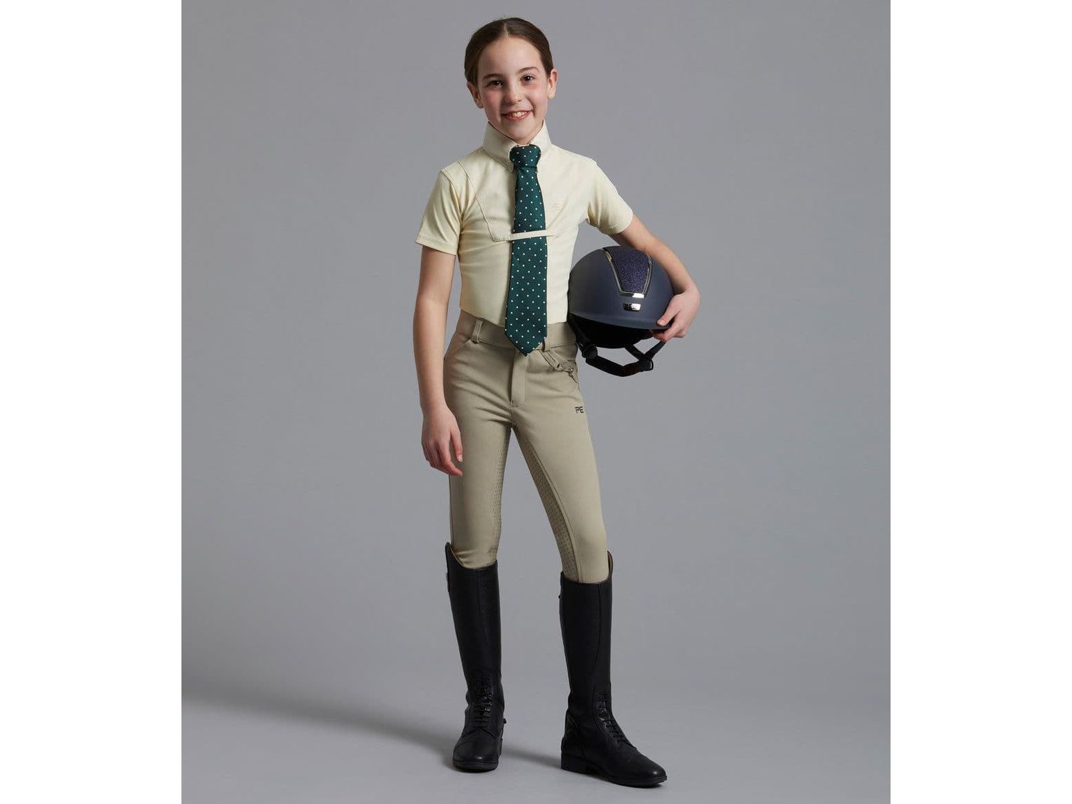 Premier Equine Luciana Girls Short Sleeve Show Shirt