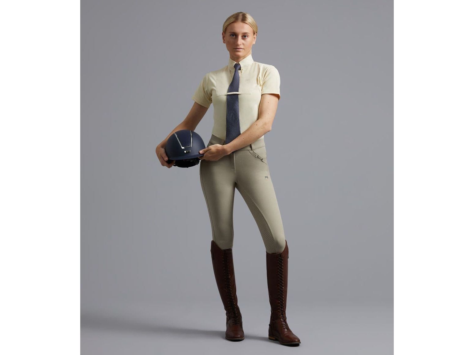Premier Equine Luciana Short Sleeved Tie Shirt