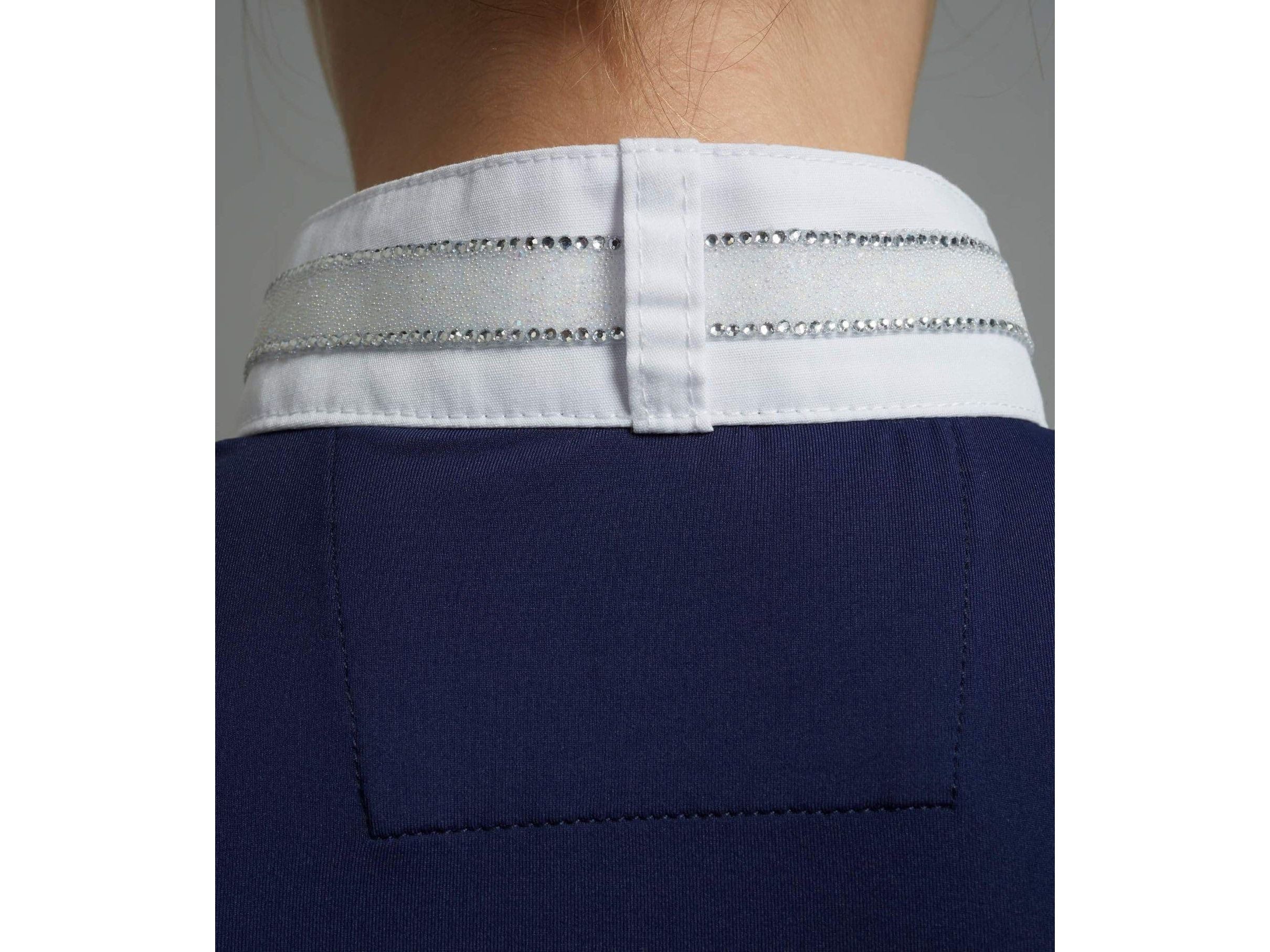 Premier Equine Maria Girls Diamante Show Shirt