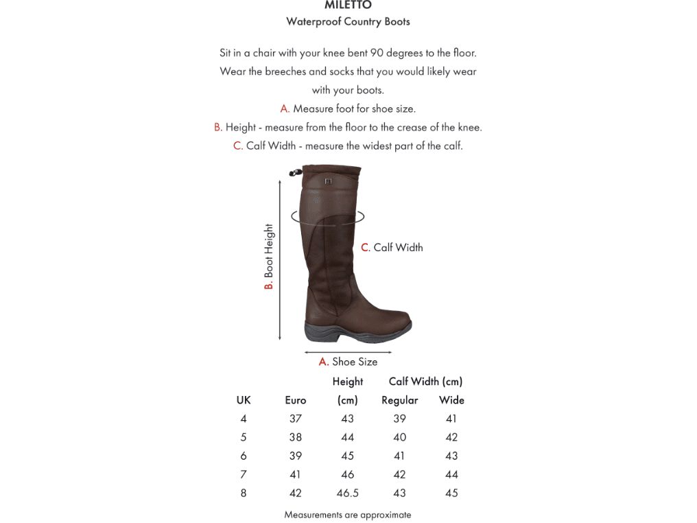 Premier Equine Miletto Ladies Waterproof Country Boot RRP £130.00
