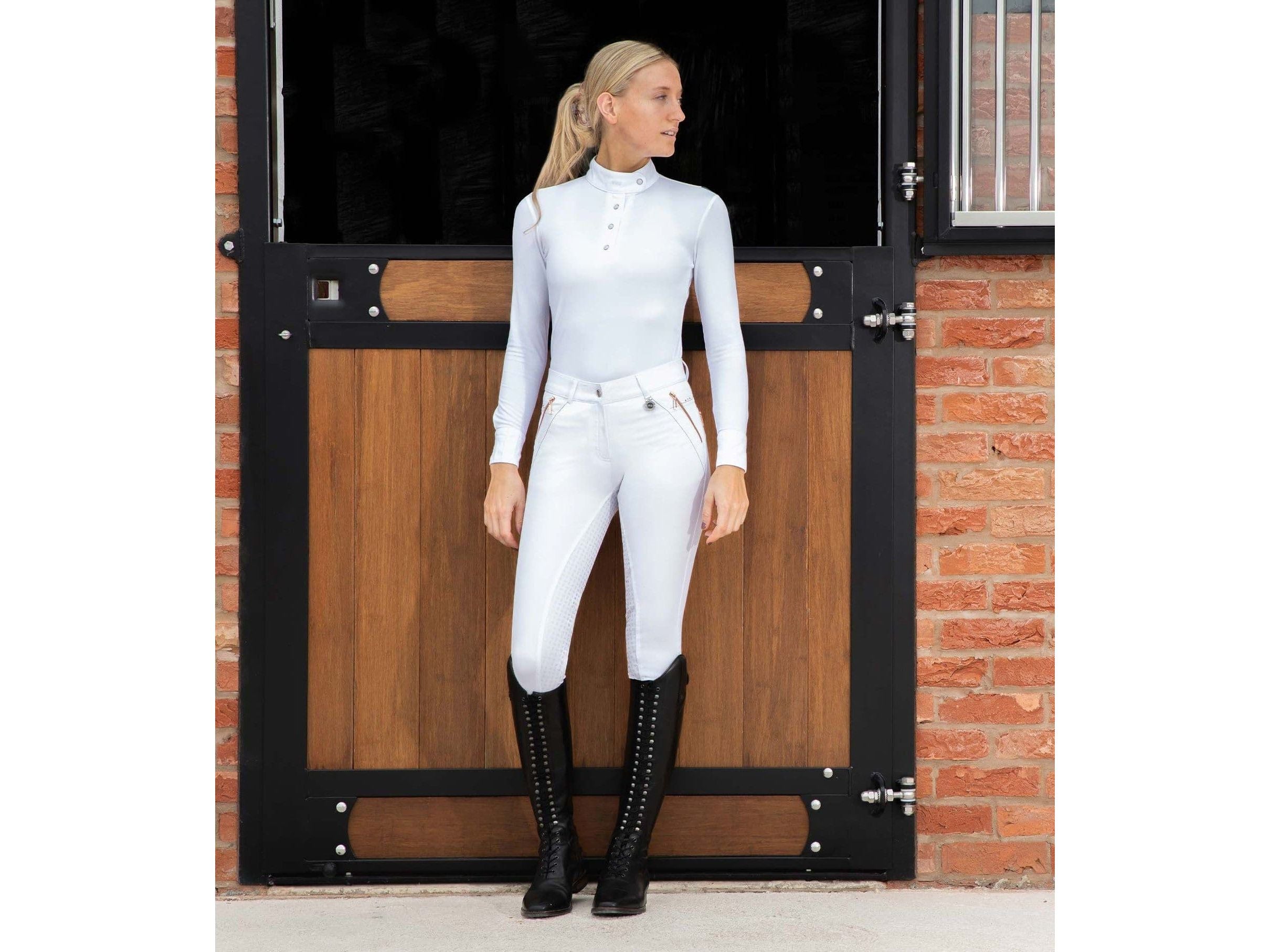 Premier Equine Milliania Ladies Full Seat Gel Competition Breeches