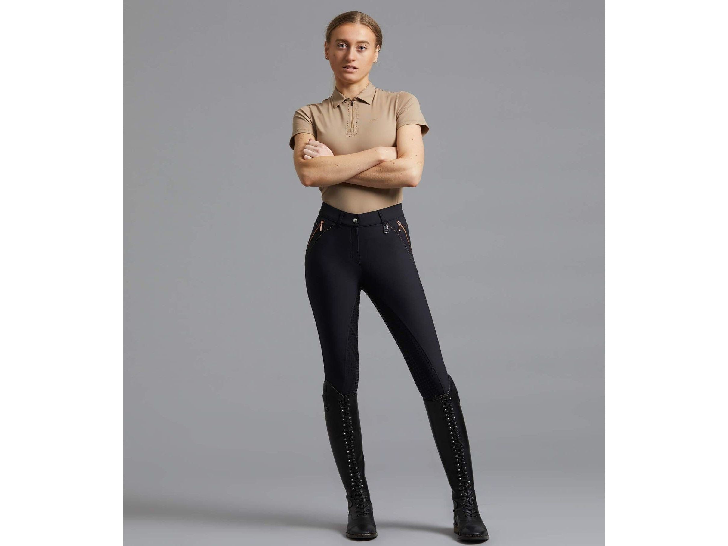 Premier Equine Milliania Ladies Full Seat Gel Riding Breeches