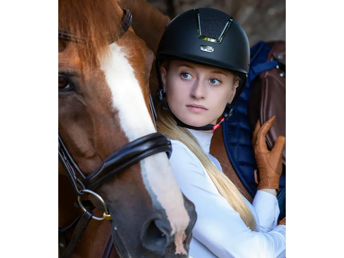 Premier Equine Odyssey Horse Riding Helmet - Black