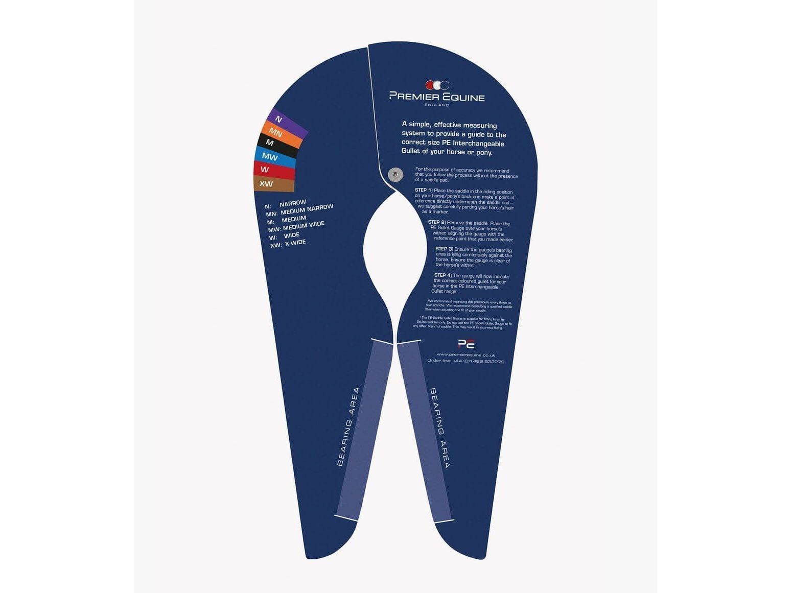 Premier Equine PE Interchangeable Gullet System Gauge