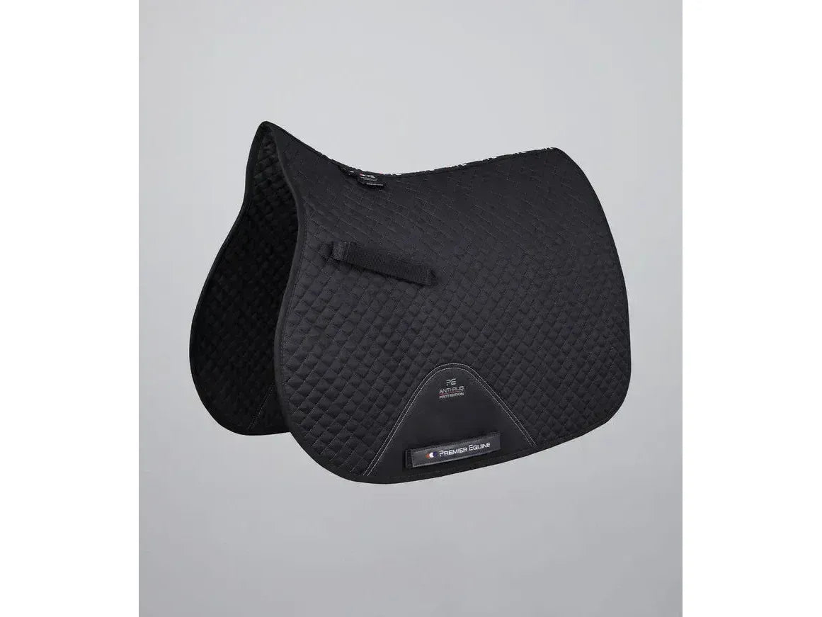 Premier Equine Pony Plain Cotton GP/Jump Saddle Square