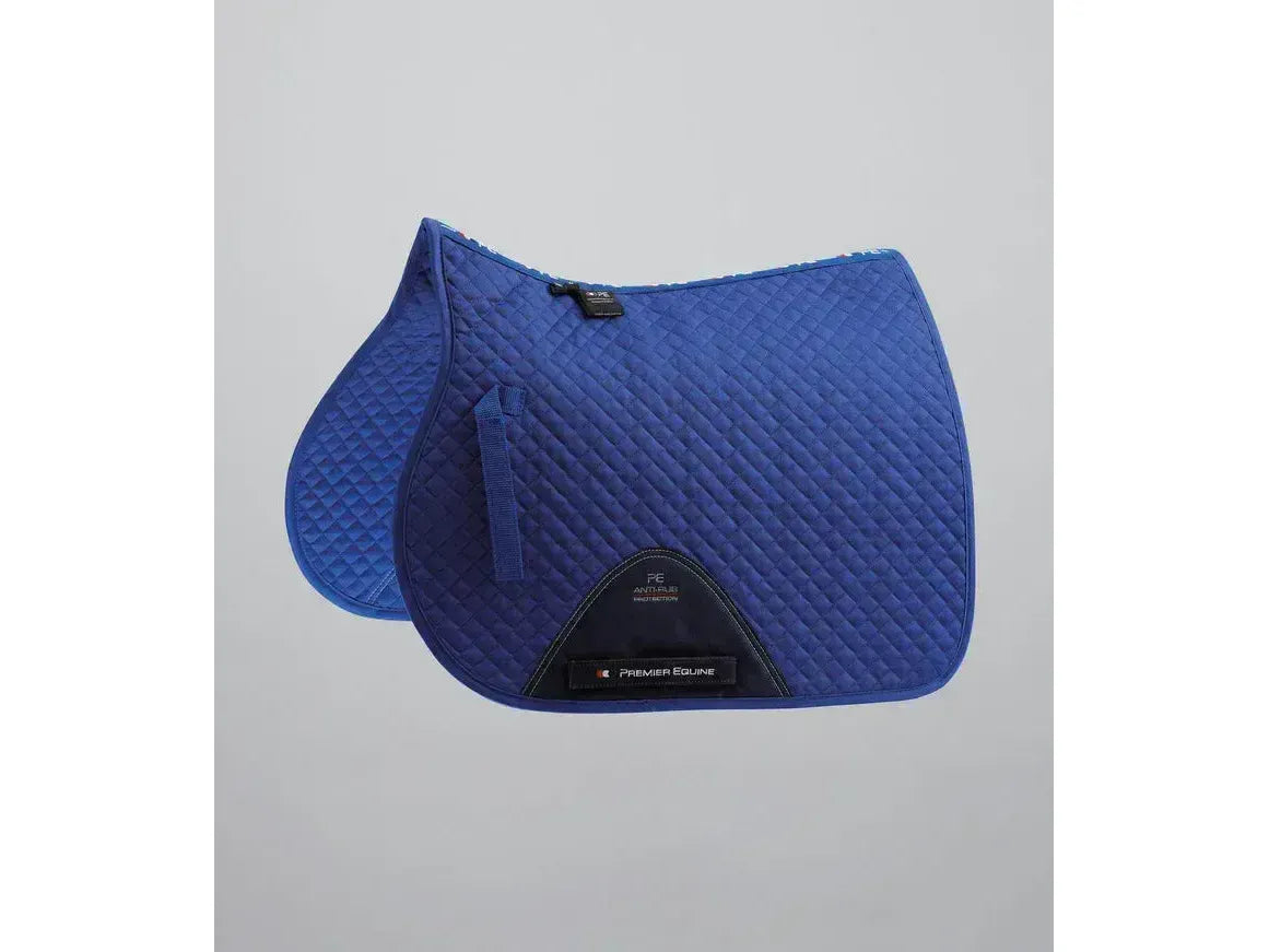 Premier Equine Pony Plain Cotton GP/Jump Saddle Square