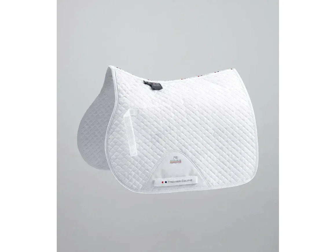 Premier Equine Pony Plain Cotton GP/Jump Saddle Square