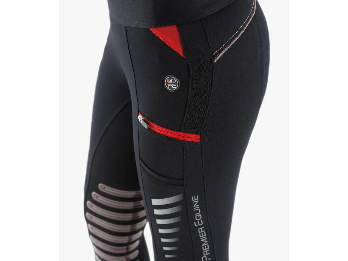 Premier Equine Rexa Ladies Gel Knee Pull On Riding Tights