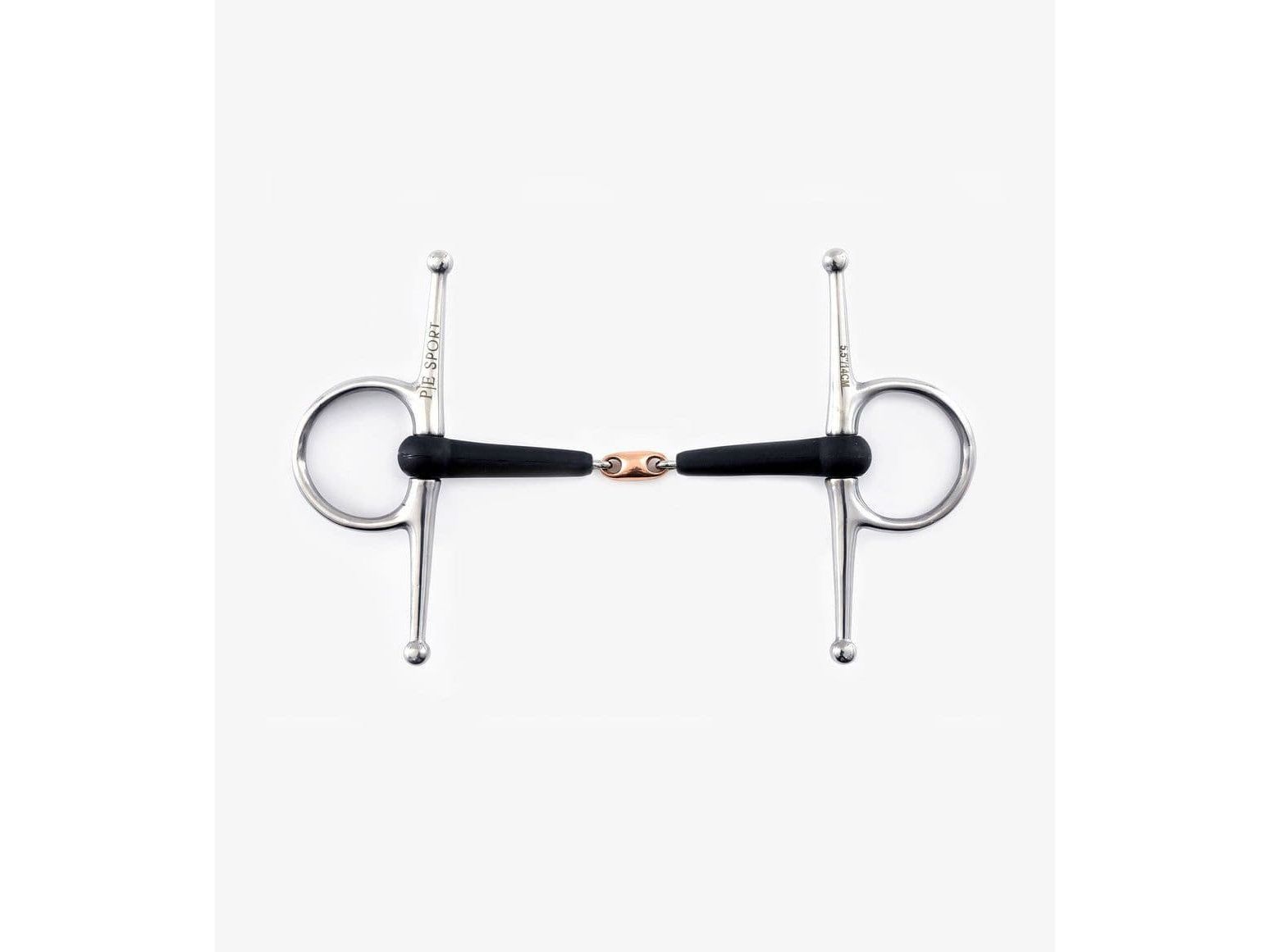Premier Equine Rubber Full Cheek Snaffle with Lozenge