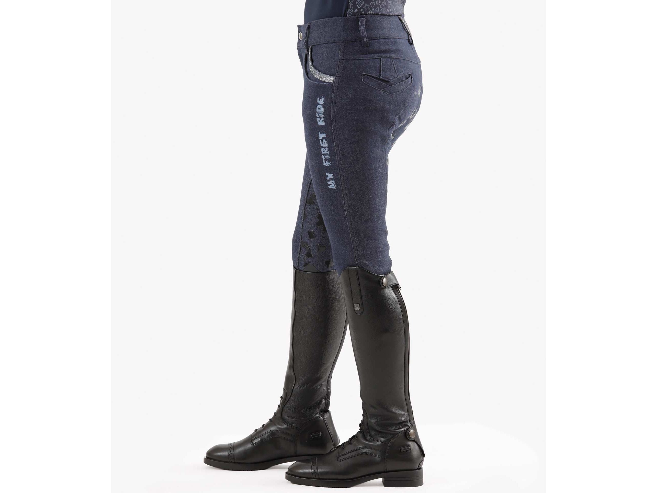 Premier Equine Sabrina Kids Full Seat Gel Riding Breeches