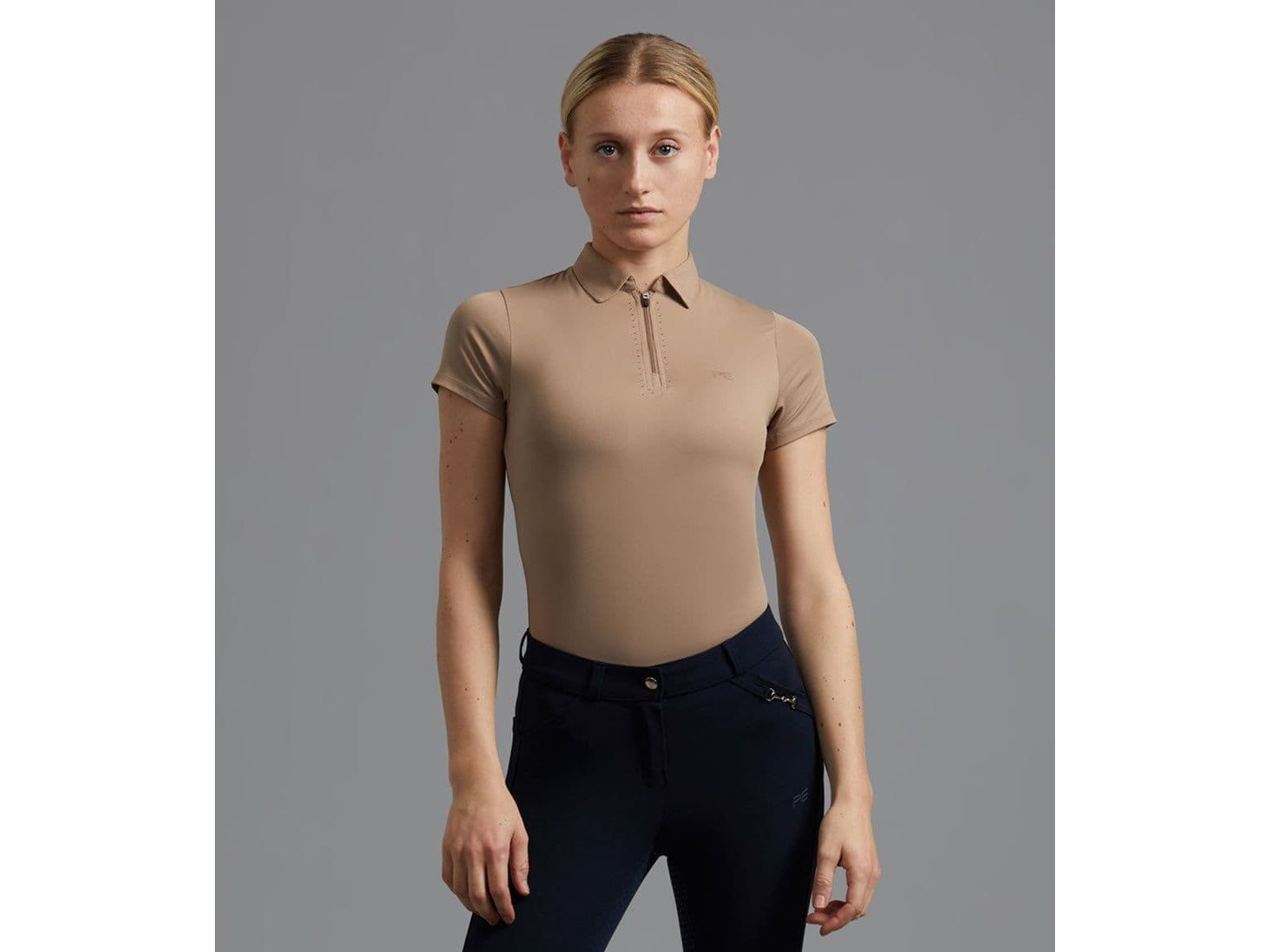 Premier Equine Scintillo Ladies Short Sleeve Riding Top