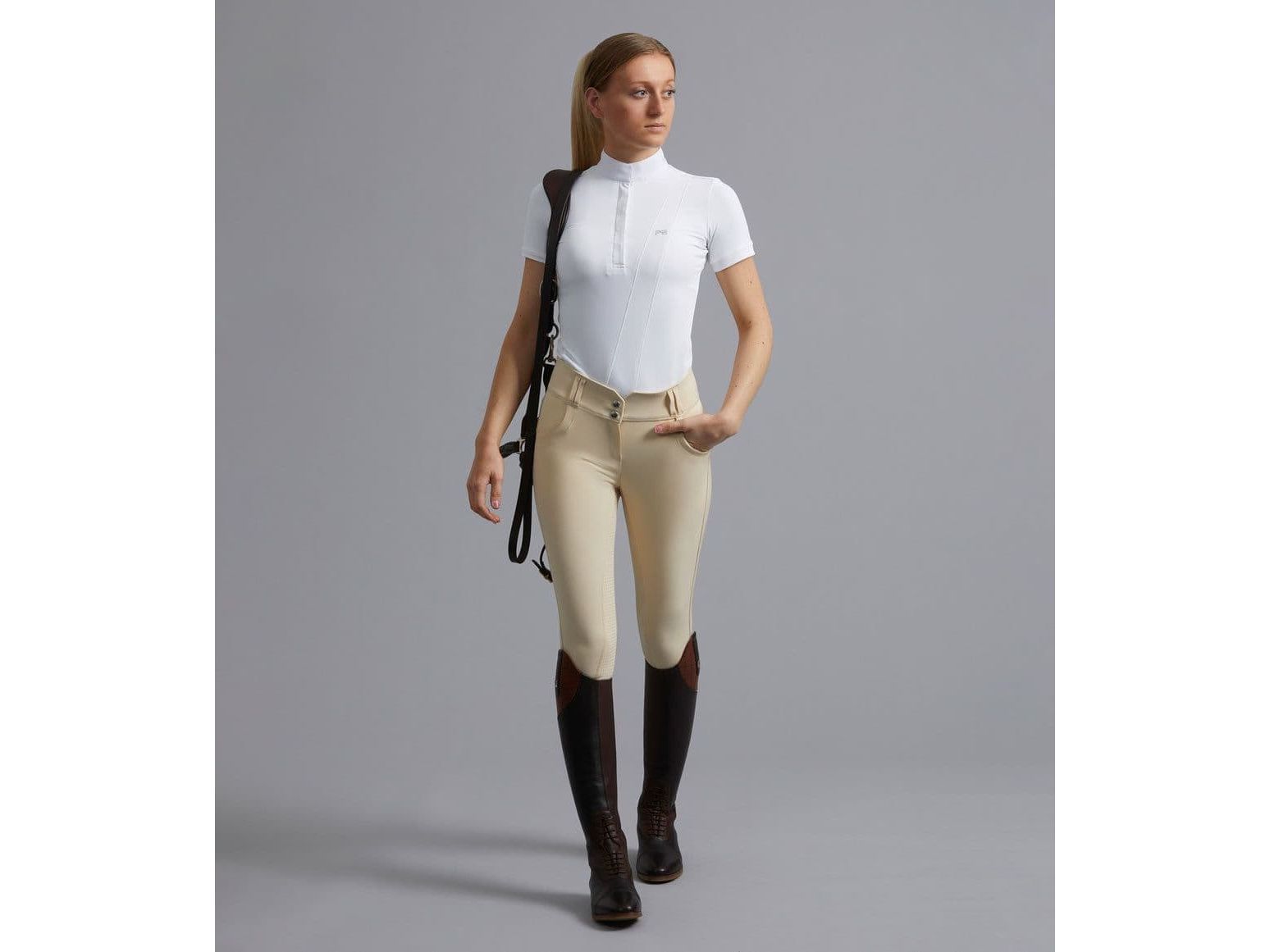 Premier Equine Sophia Ladies Full Seat High Waist Competition Riding Breeches