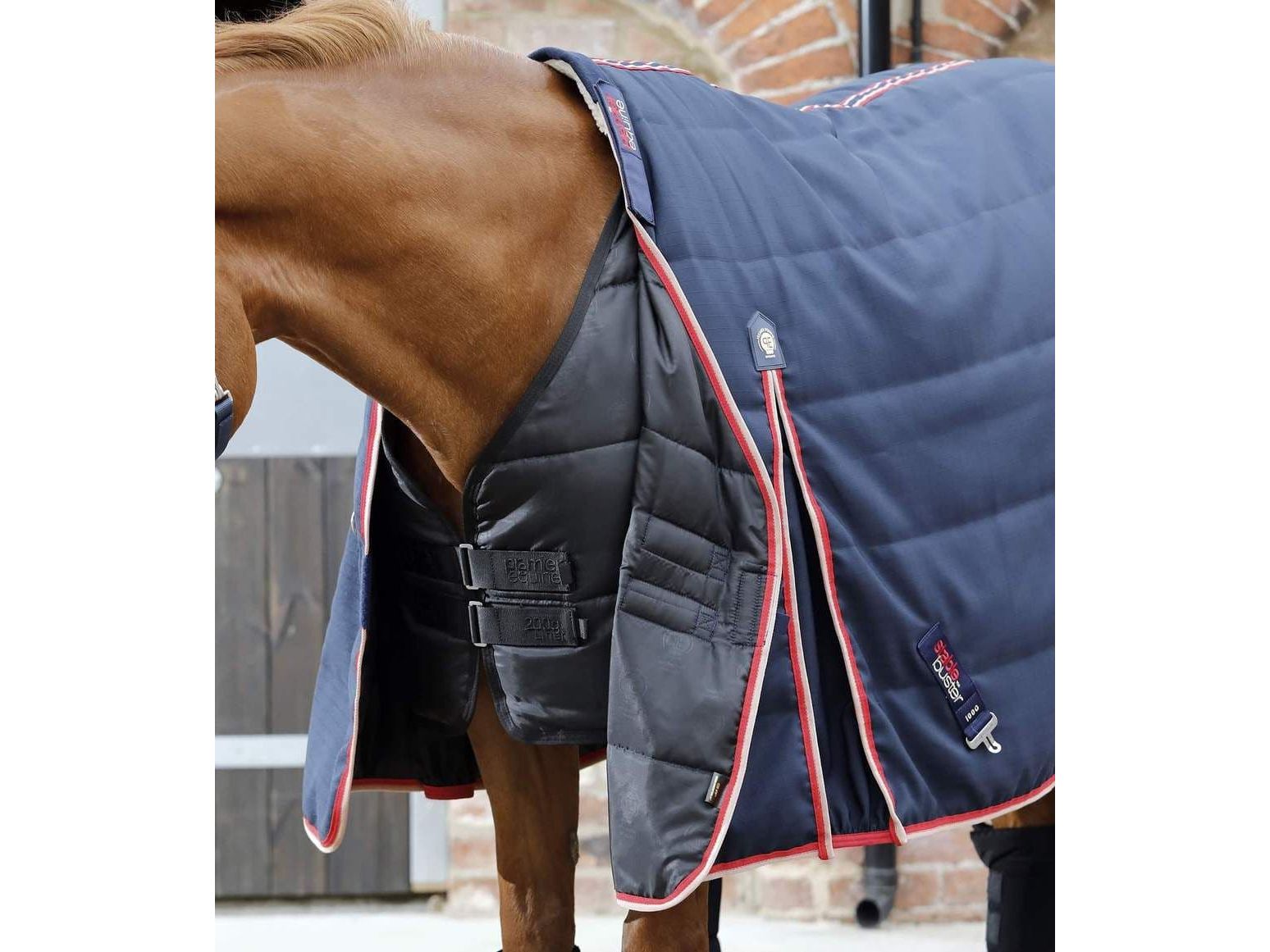 Premier Equine Stable Buster 100g Stable Rug with Neck Cover